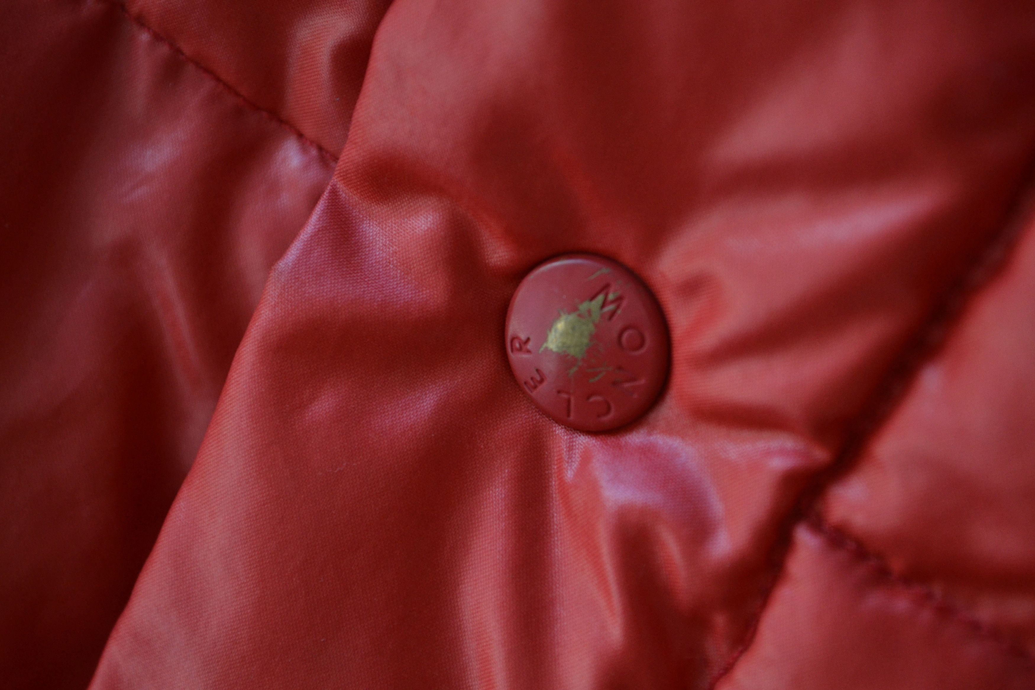 Moncler 🔴 MONCLER Vest Down Jacket Puffer Red 80s 90s Size 3 L Size US L / EU 52-54 / 3 - 11 Thumbnail
