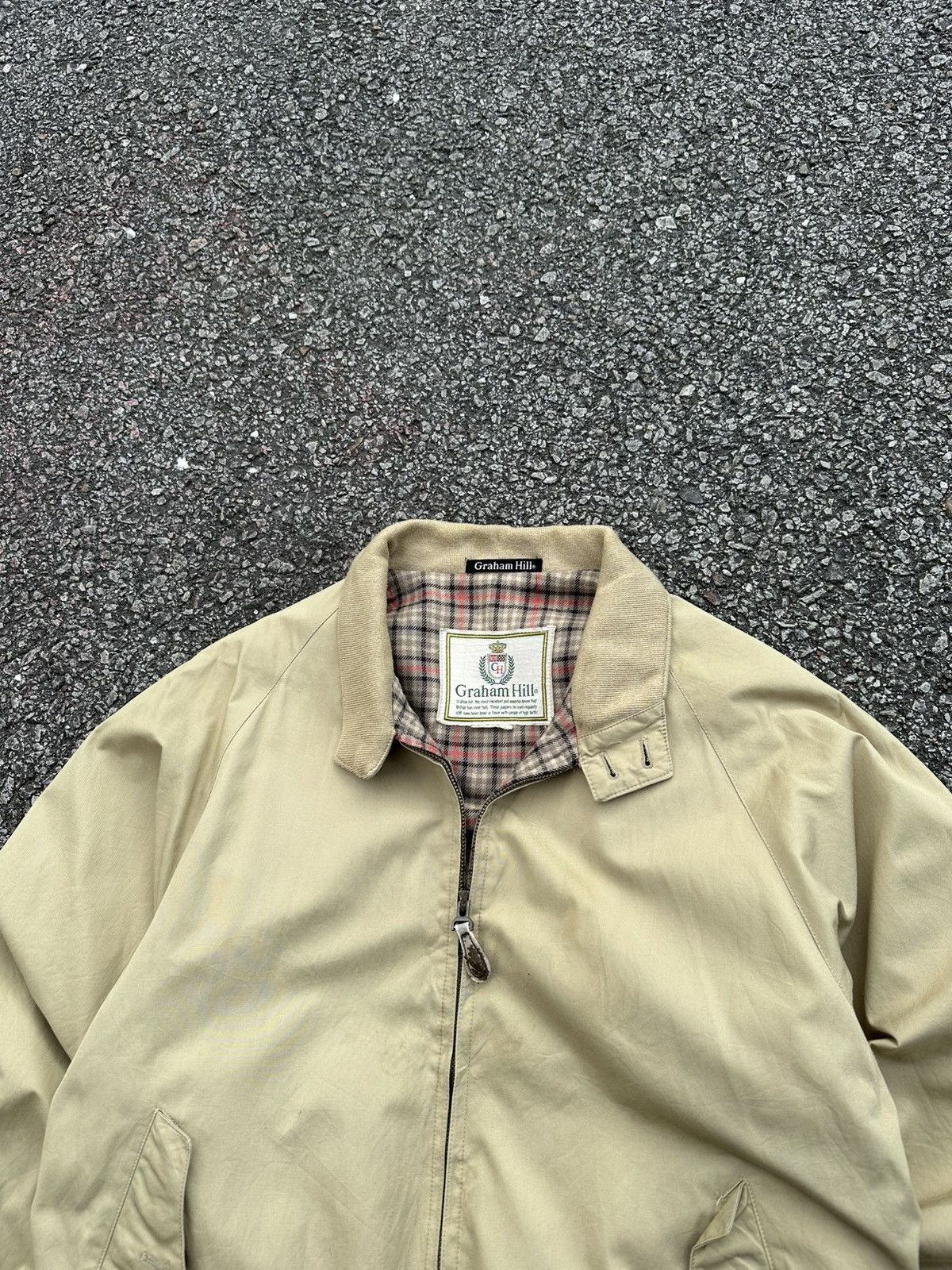 Vintage 👹Vintage Graham Hills Blanked Lined Bomber Jacket Size US M / EU 48-50 / 2 - 7 Thumbnail