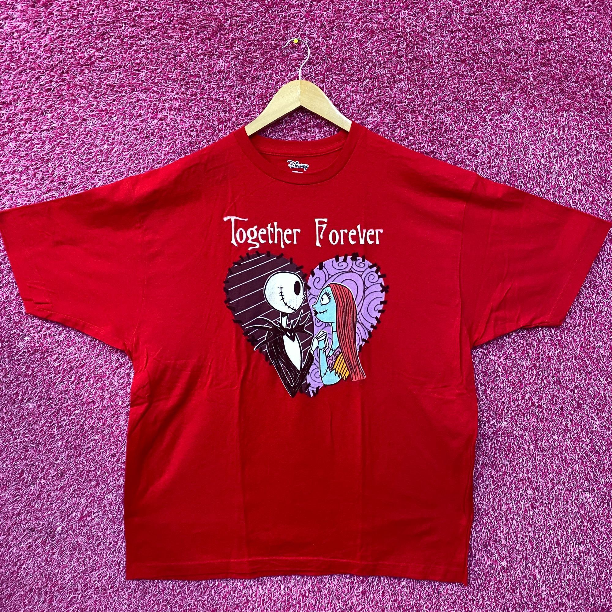 Disney Disney The Nightmare Before Christmas Together Forever T-Shi Size US XL / EU 56 / 4 - 1 Thumbnail