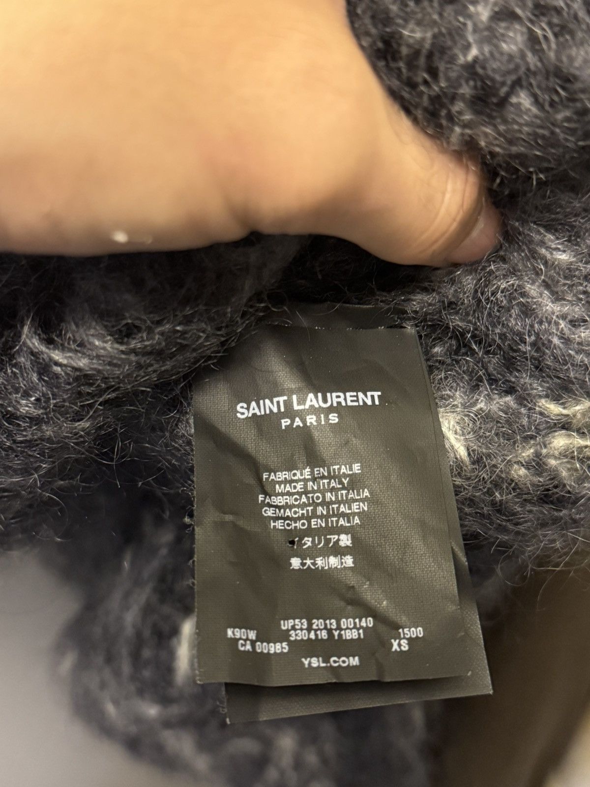 Saint Laurent Paris Saint Laurent Paris Fw13 Hedi Slimane Sweater Size US XS / EU 42 / 0 - 4 Thumbnail