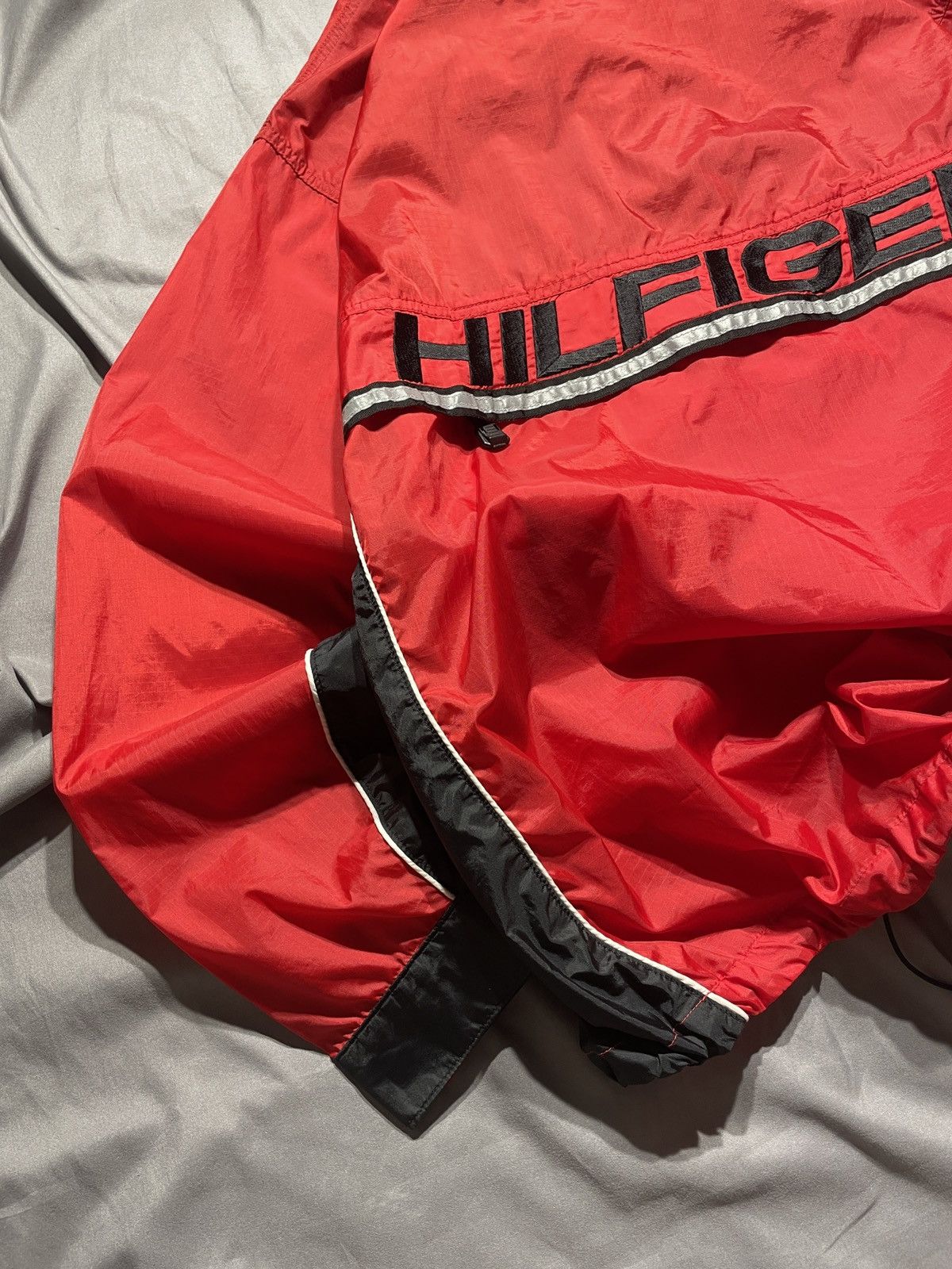 Tommy Hilfiger × Vintage 90s rare Tommy Hilfiger light anorak jacket vintage Size US L / EU 52-54 / 3 - 12 Thumbnail