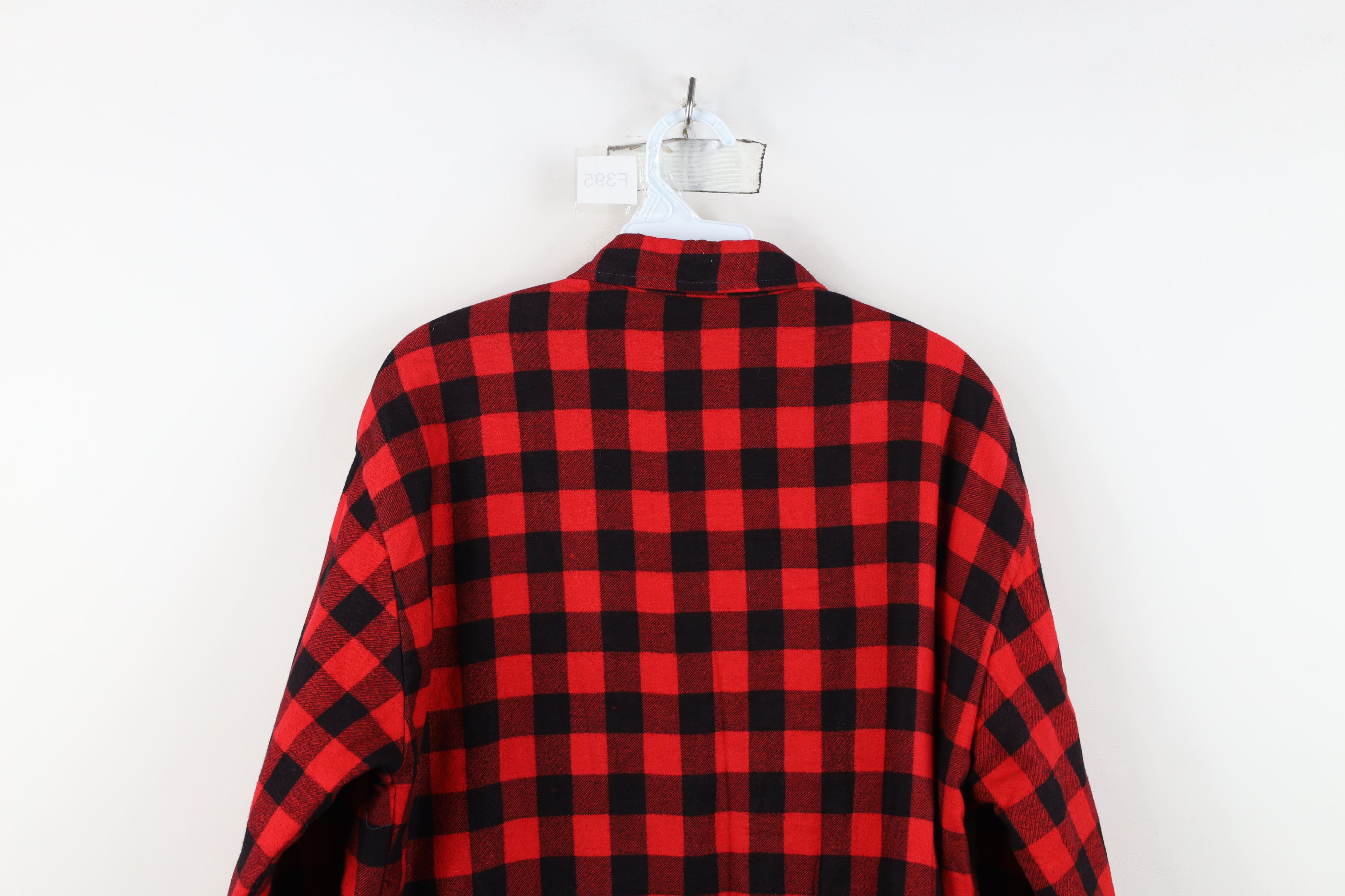 Vintage Vintage 90s Streetwear Plaid Flannel Button Shirt Jacket Jac Size US M / EU 48-50 / 2 - 15 Thumbnail