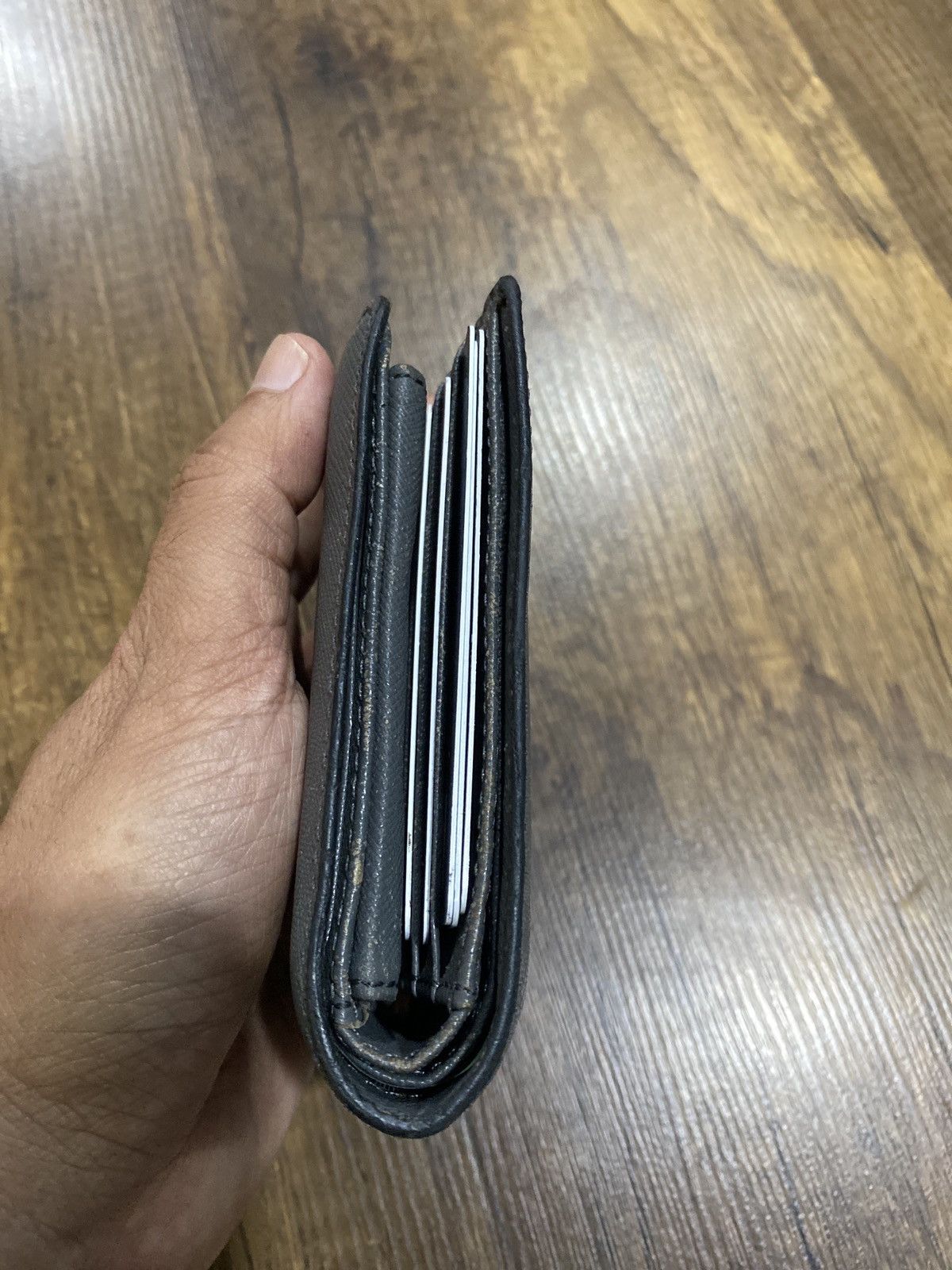 agnes b. Authentic Agnes.B Men Bifold Leather Wallet Size ONE SIZE - 11 Thumbnail