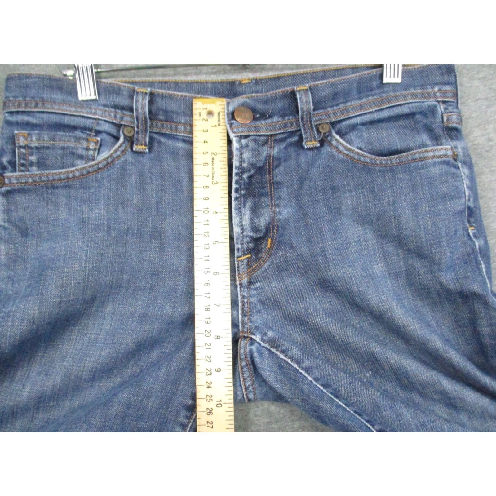 Citizens Of Humanity Citizens of Humanity Jeans Womens Low Waist Flare Jerome Dahan 28 Blue Denim 5-Pocket Regular Zipper Fly Cotton Elastane USA Made Womens Size 28" / US 6 / IT 42 - 6 Thumbnail