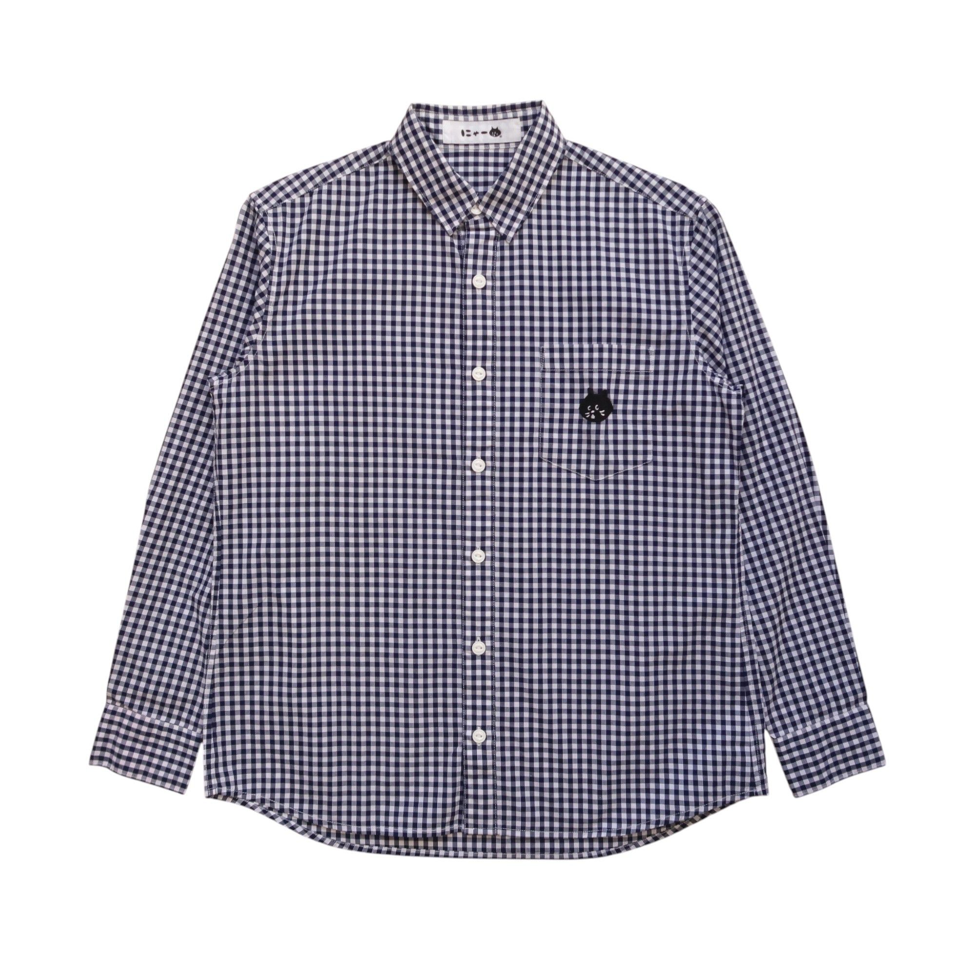 Issey Miyake Vintage Ne-net Issey Miyake Cat Oxford Shirt Gingham Size US S / EU 44-46 / 1 - 1 Thumbnail