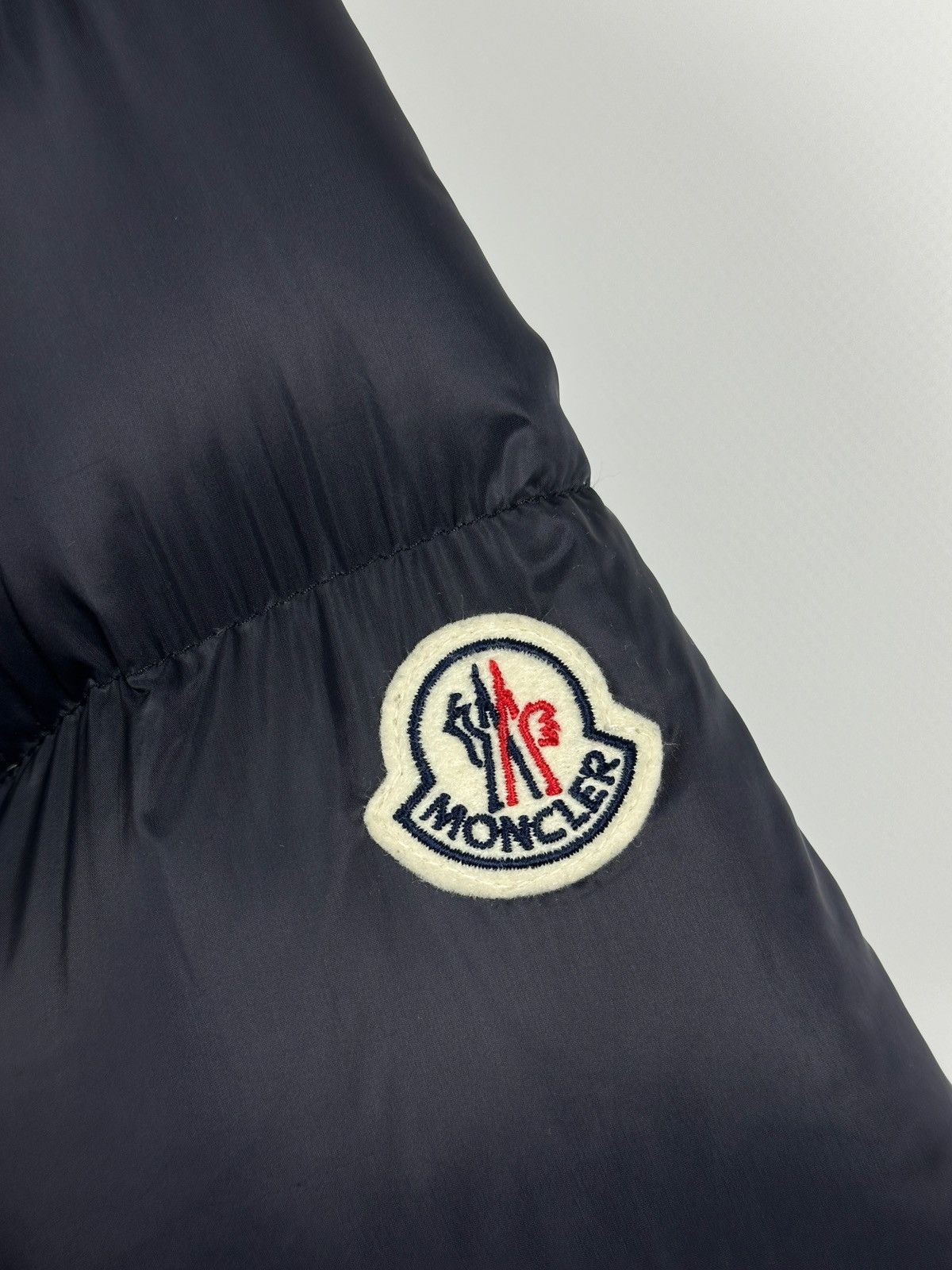 Moncler Moncler Willm Giubbotto Navy Blue Hooded Down Puffer Jacket Size US XL / EU 56 / 4 - 11 Thumbnail
