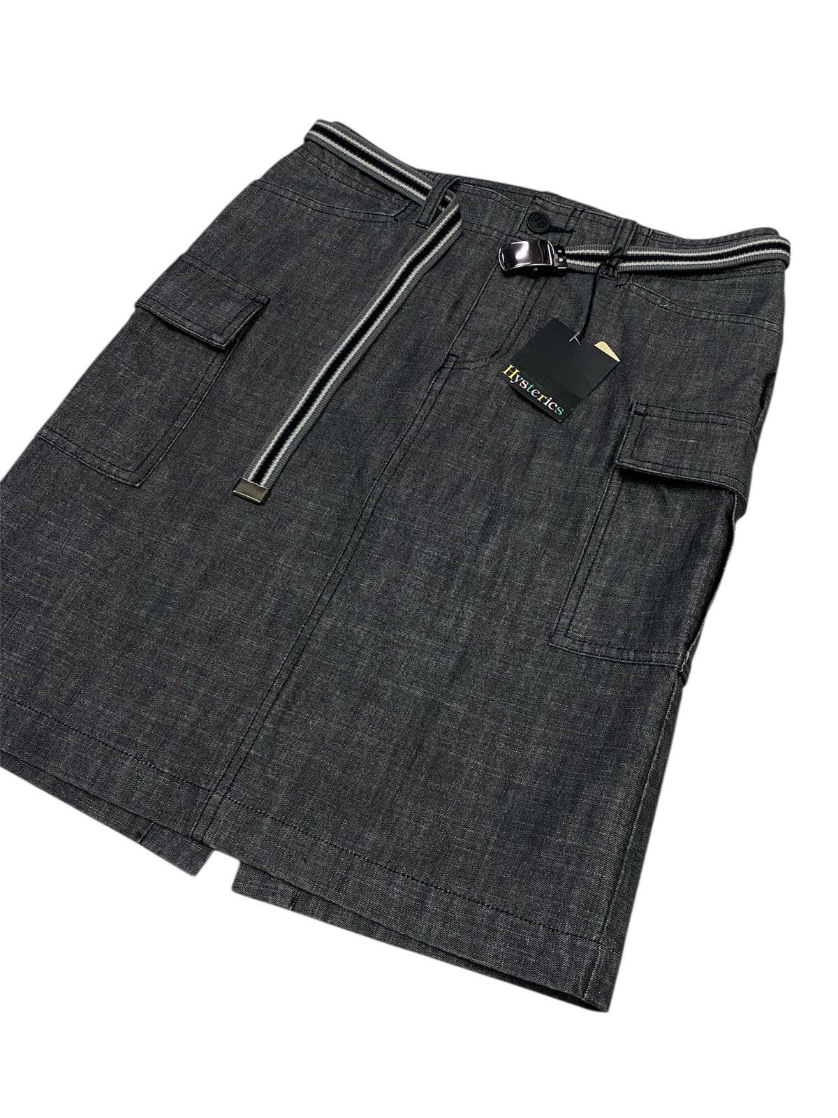 Hysteric Glamour Hysteric Glamour Denim Cargo Mini Skirt Size 28" / US 6 / IT 42 - 14 Thumbnail
