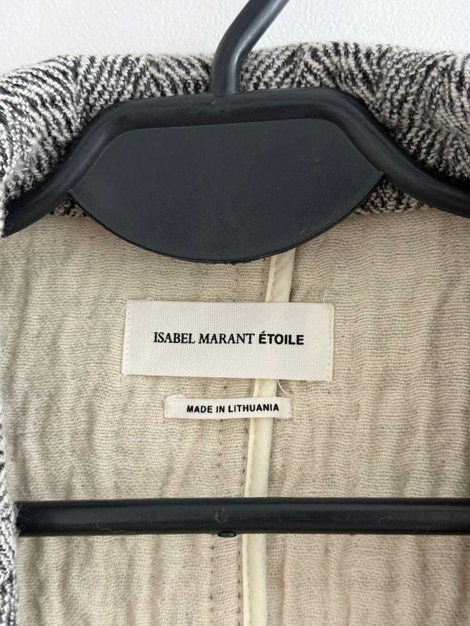Isabel Marant Isabel Marant Herringbone Wool Blazer Vintage Luxury Size XS / US 0-2 / IT 36-38 - 4 Thumbnail