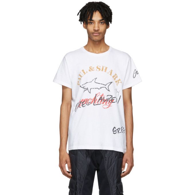 Tシャツ・カットソー PAUL  SHARK Men T Shirts C0P1092 931 GREY Paul & Shark PAUL & SHARK Men T-Shirts C0P1092 931 | Grailed