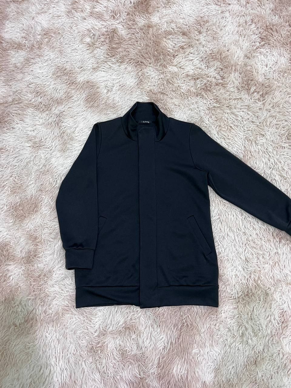 image of Yohji Yamamoto x YS Y's For Living Hidden Buttons Shirt in Black, Men's (Size Small)