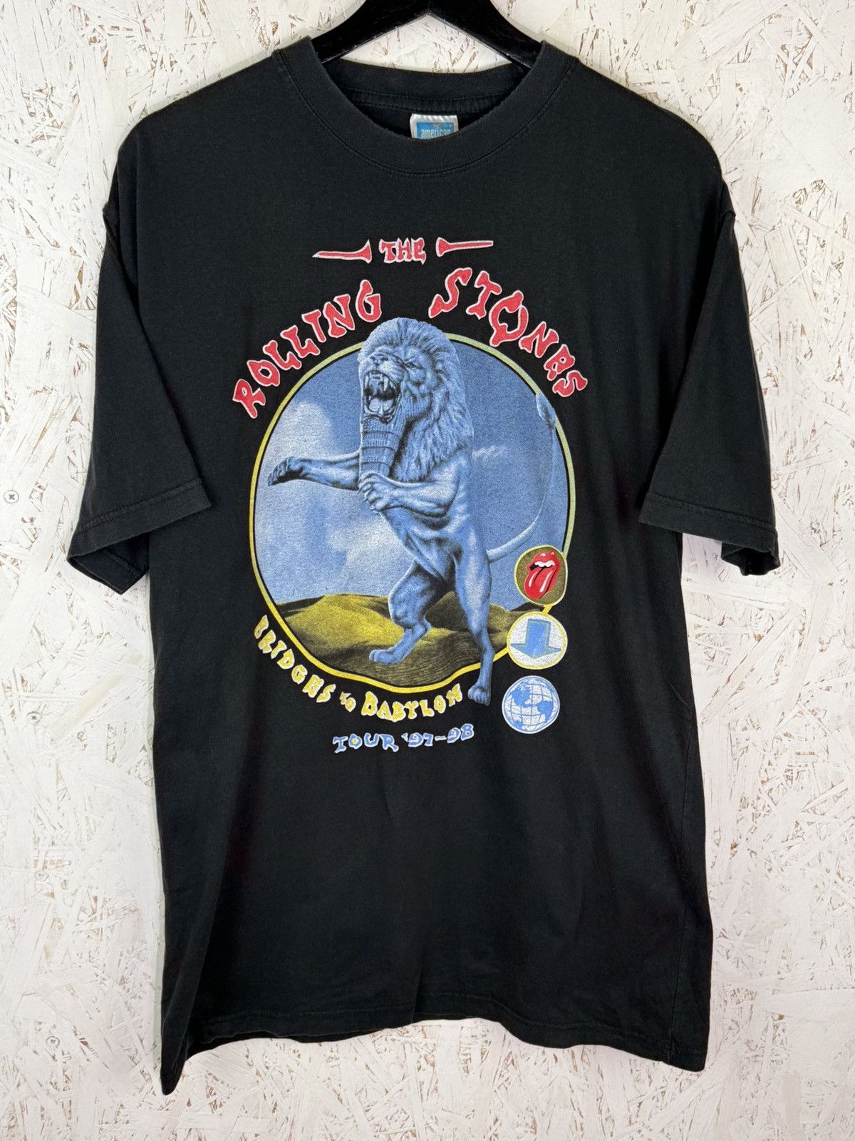 Band Tees × The Rolling Stones × Vintage Vintage 1998 Rolling
