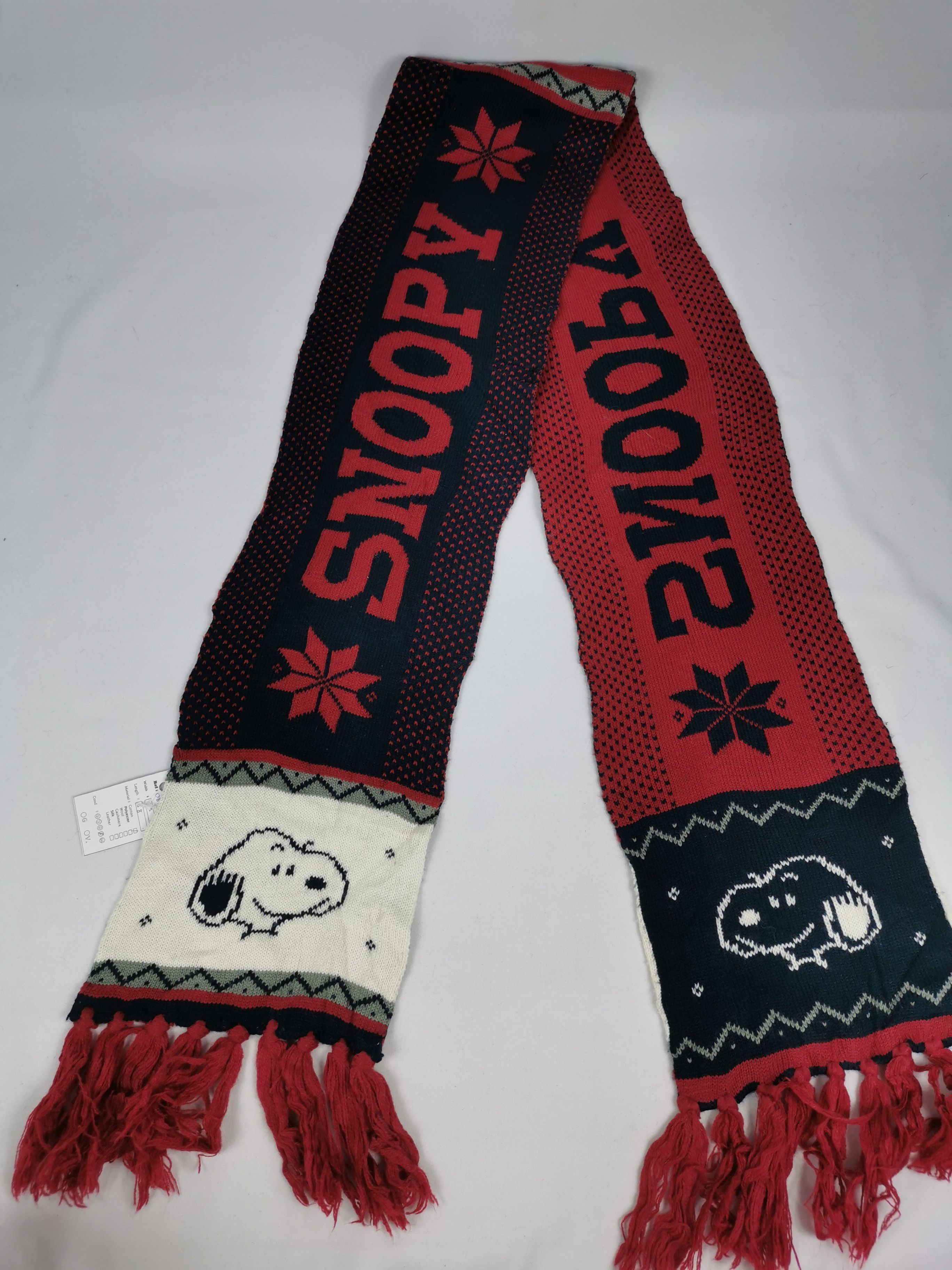 Vintage Snoopy scarf muffler Size ONE SIZE - 2 Thumbnail