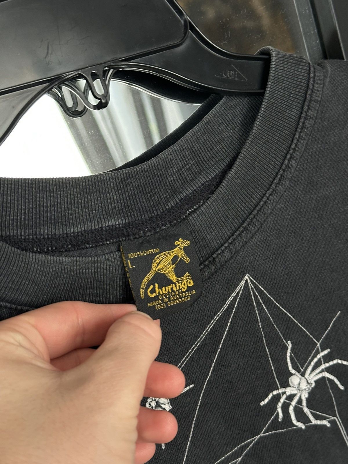Other 🔥Vintage Churinga Spider Web Tee Size US L / EU 52-54 / 3 - 4 Thumbnail