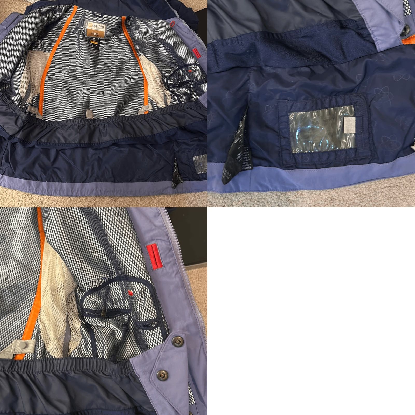 Burton Burton Formula Ski Jacket Womens Small Purple Hooded Snowboarding Size S / US 4 / IT 40 - 10 Thumbnail