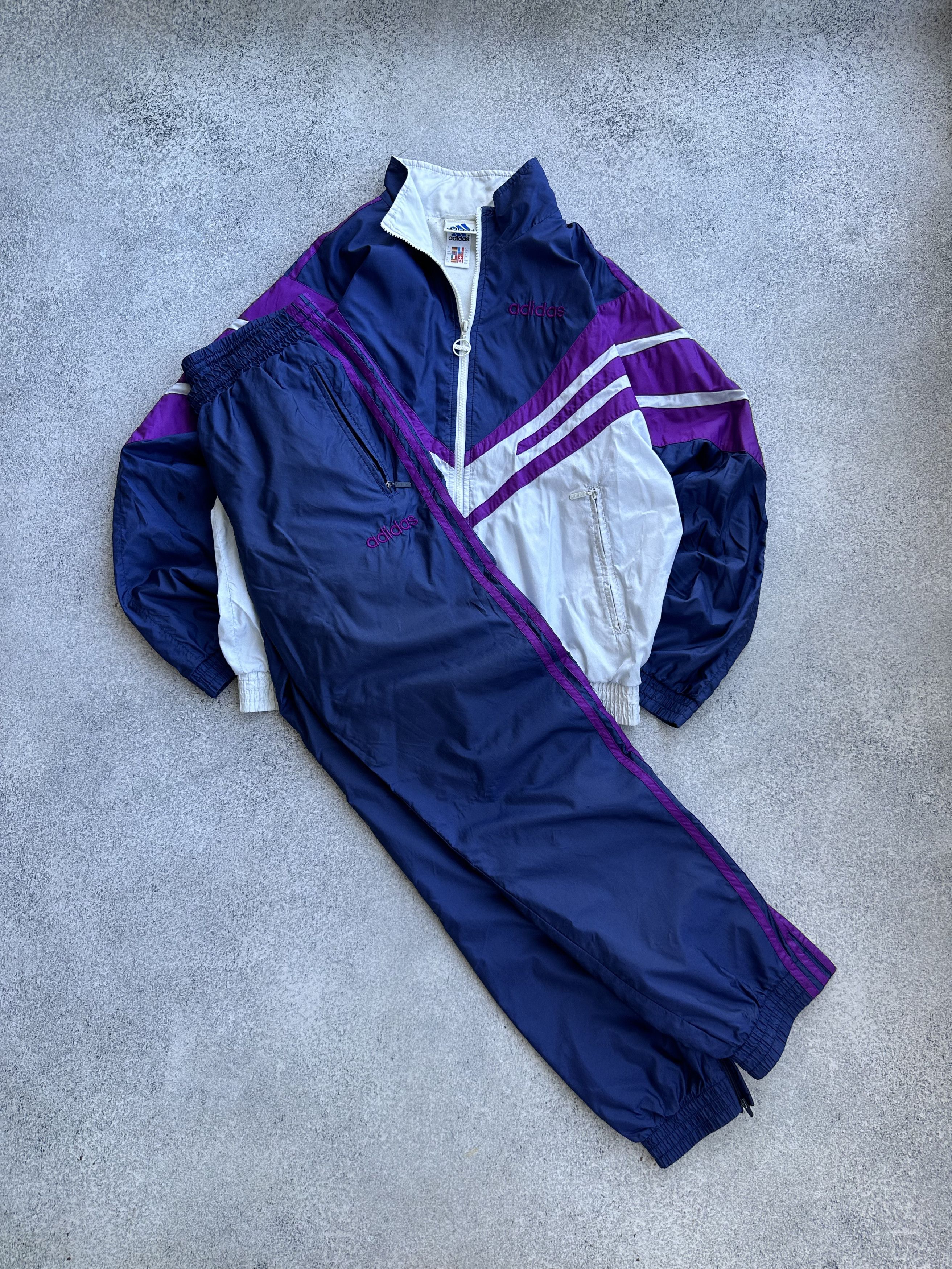 Adidas VTG Nylon Rare Tracksuit 90s Pants Track Jacket