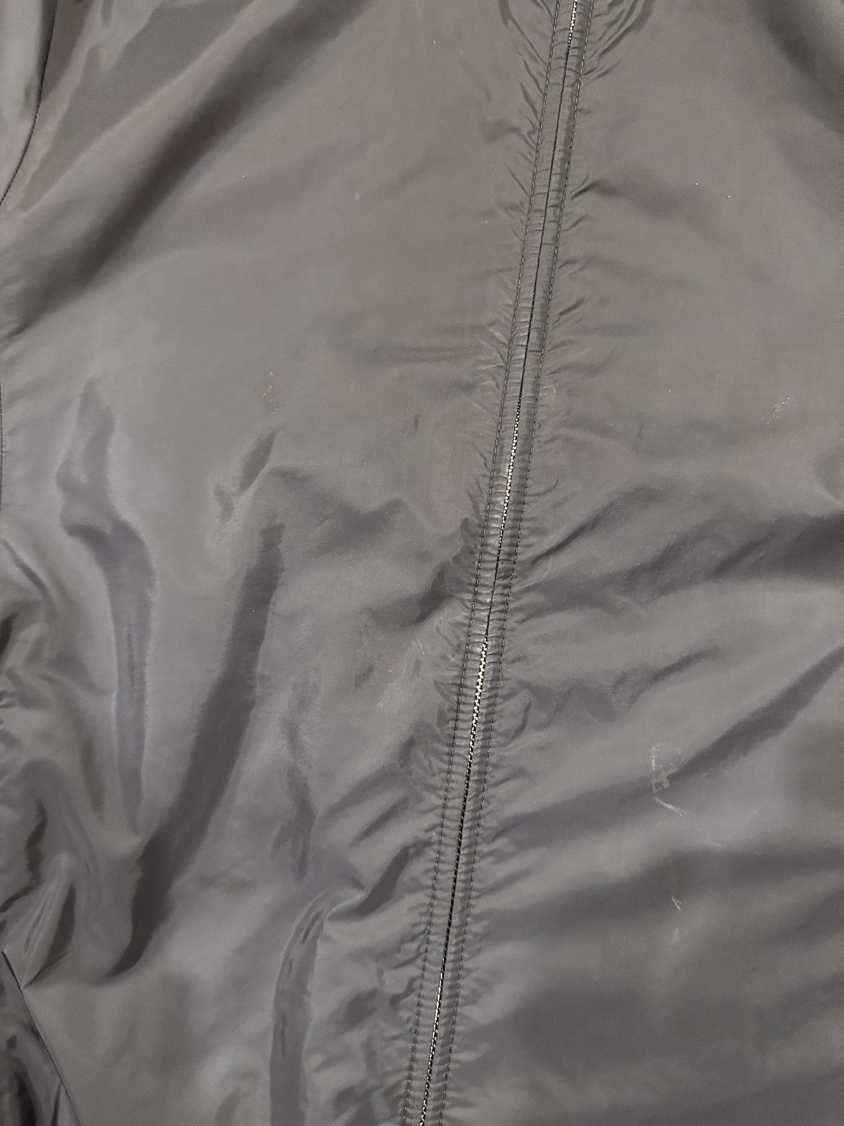 Prada Prada Nylon Triangle Logo Reversible Navy / Green Zip Jacket Size US L / EU 52-54 / 3 - 7 Thumbnail