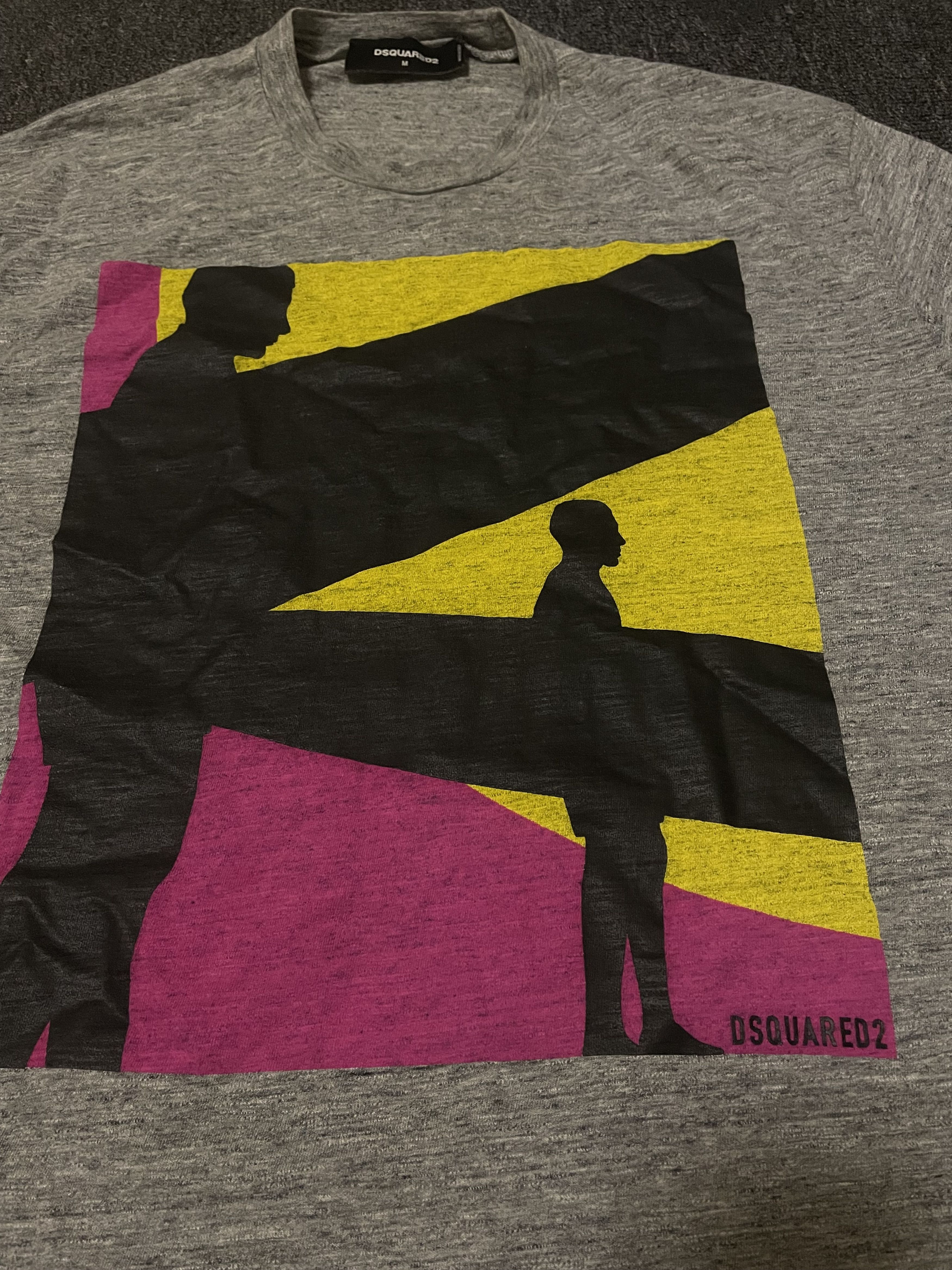 Dsquared2 dsquared gray t shirt size S and M Size US M / EU 48-50 / 2 - 2 Thumbnail