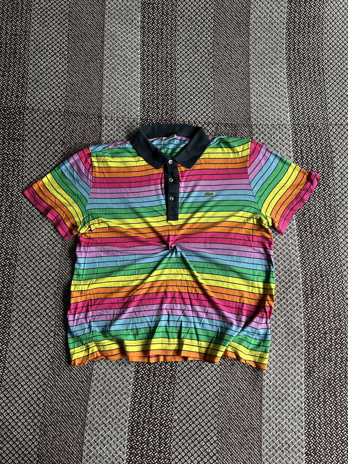 Lacoste Lacoste Multicoloured Polo T-shirt Streetwear Style Size 4 Size US M / EU 48-50 / 2 - 1 Thumbnail