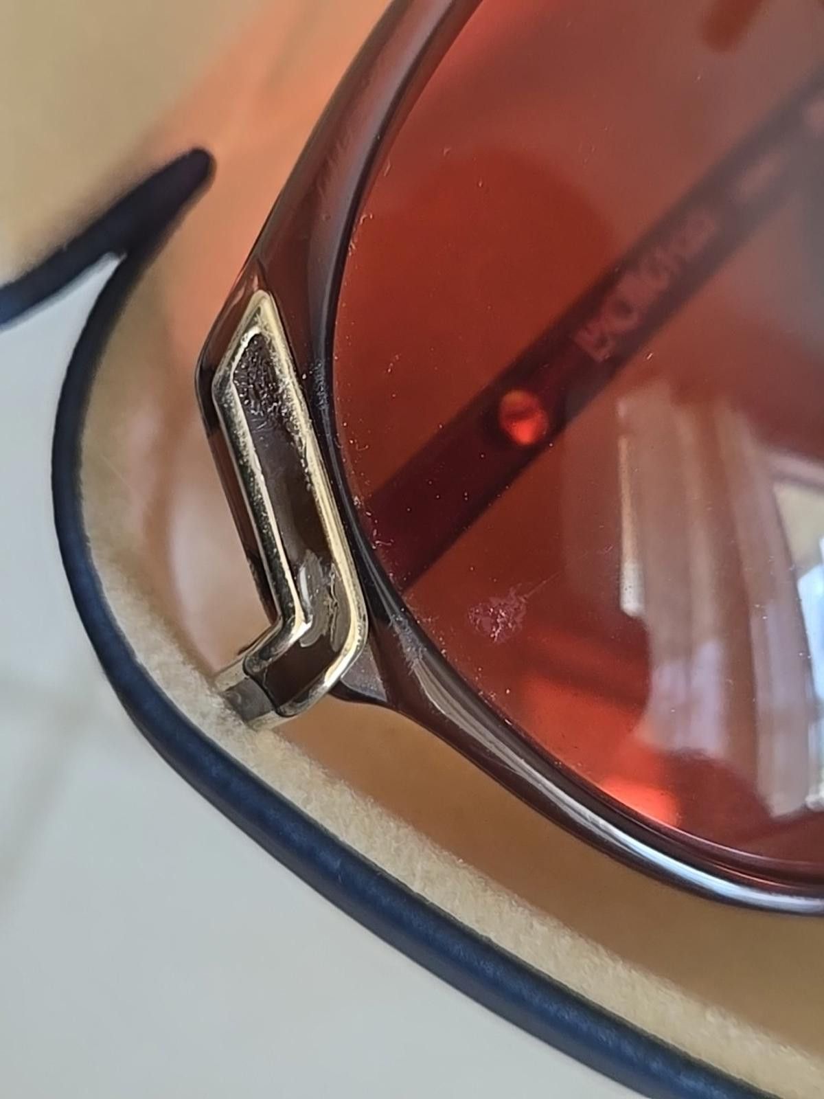 Other Vintage Luxottica Brown 1304 Made In Italy Oversized FRAMES Size ONE SIZE - 7 Thumbnail