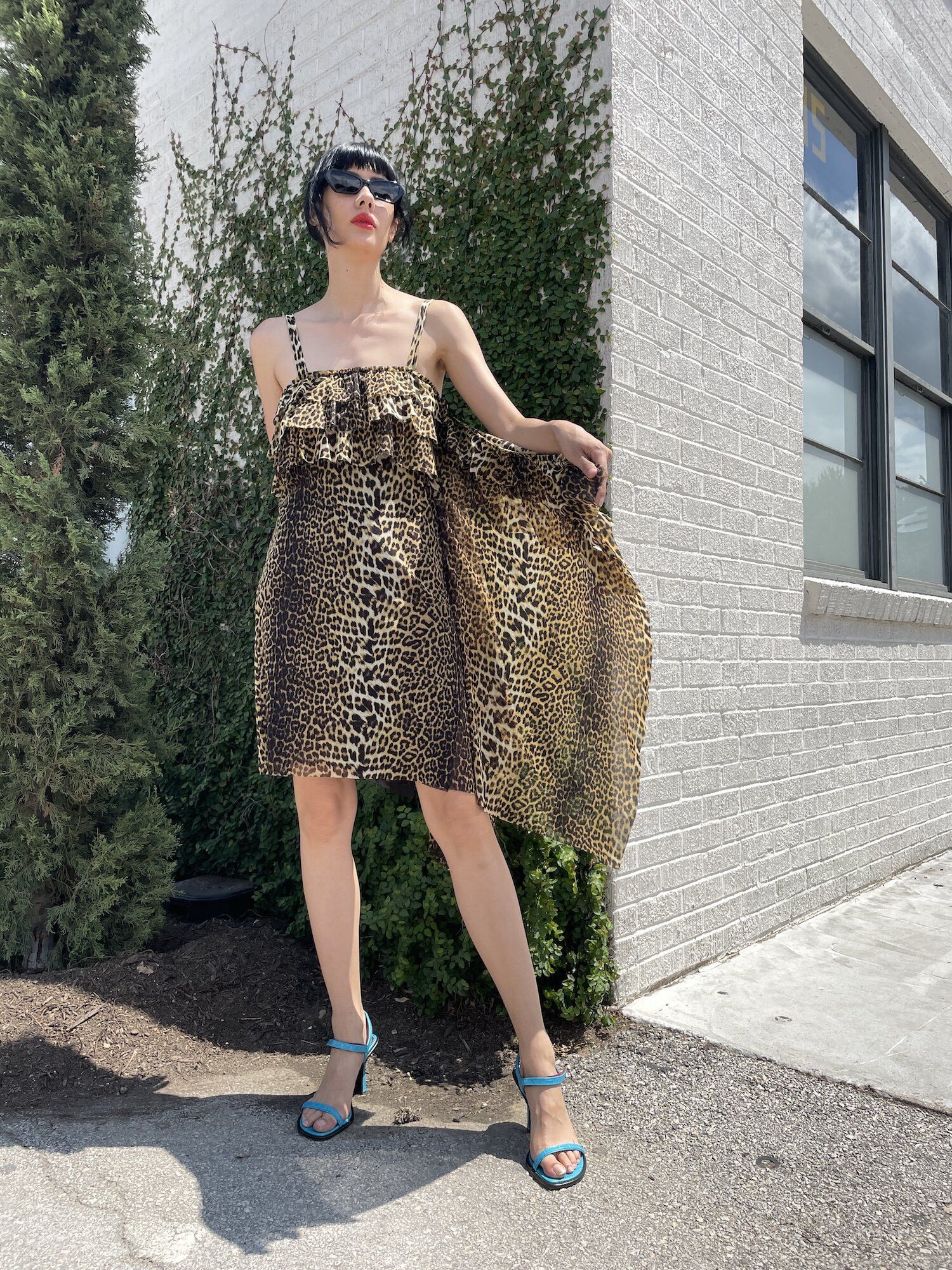 Jean Paul Gaultier Jean Paul Gaultier Mesh Tarzan Jane Leopard Tiger Dress Size L / US 10 / IT 46 - 2 Thumbnail