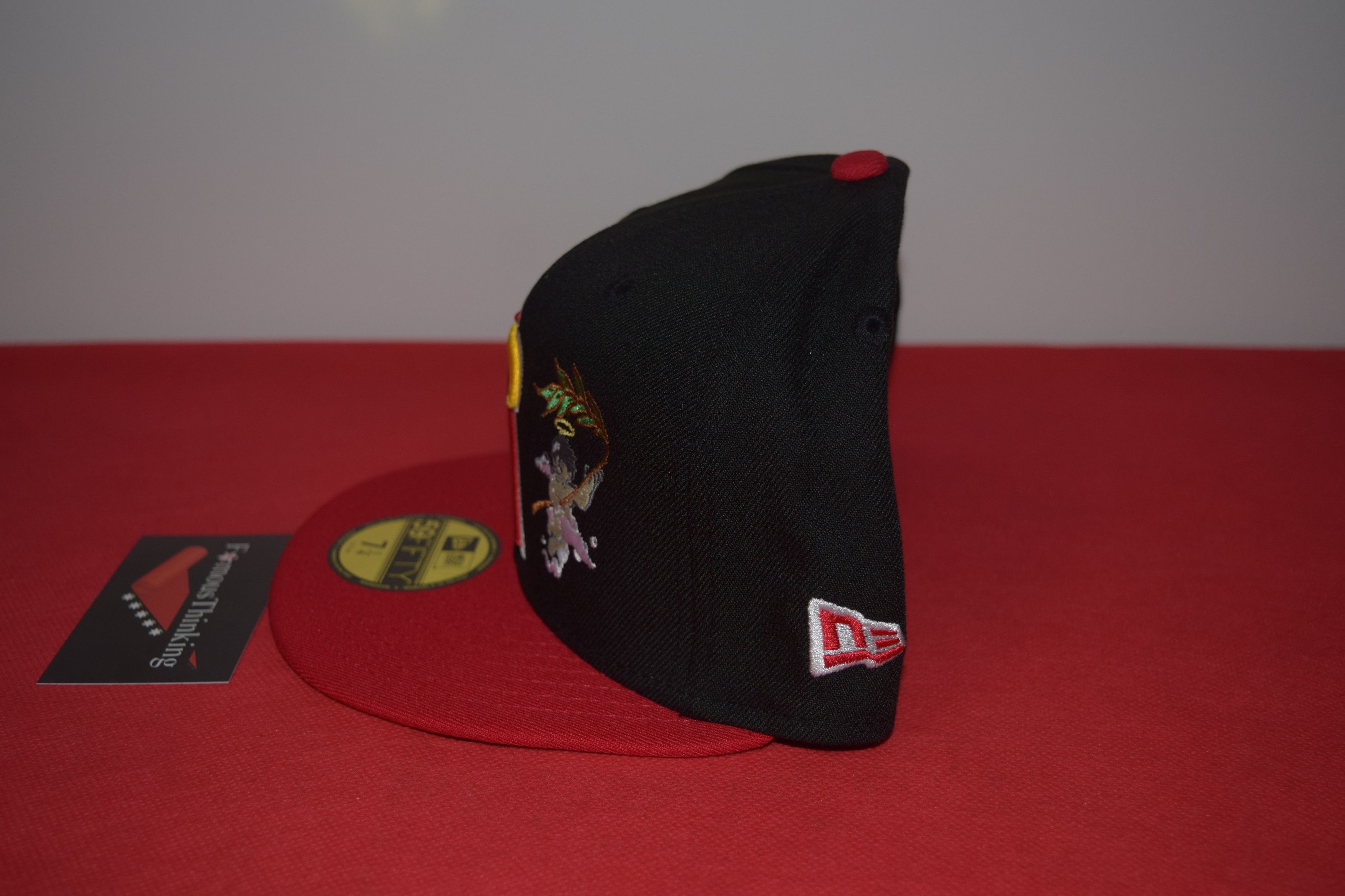 New Era MLB New Era LA Angels California Demon Angel Fitted RARE Size ONE SIZE - 5 Thumbnail