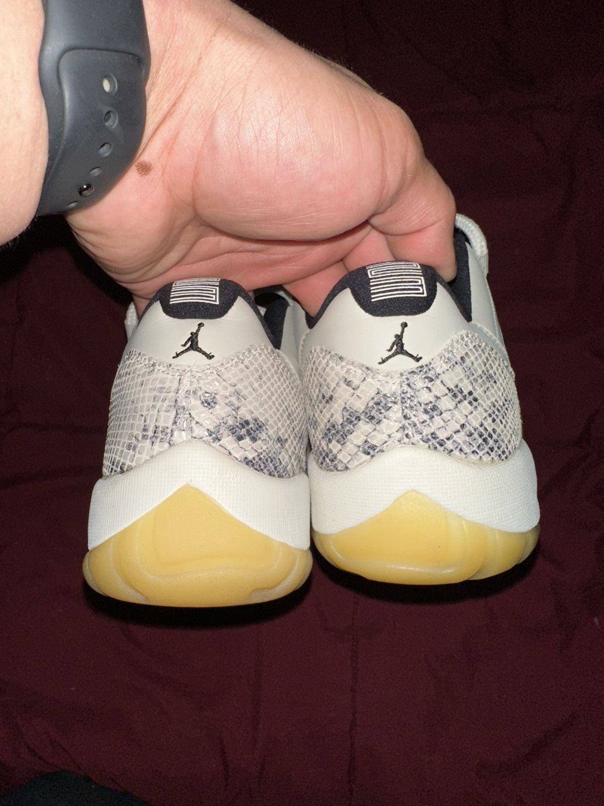 Jordan Brand Jordan 11 low snake skin bone🐍🦴 Size US 10 / EU 43 - 5 Thumbnail