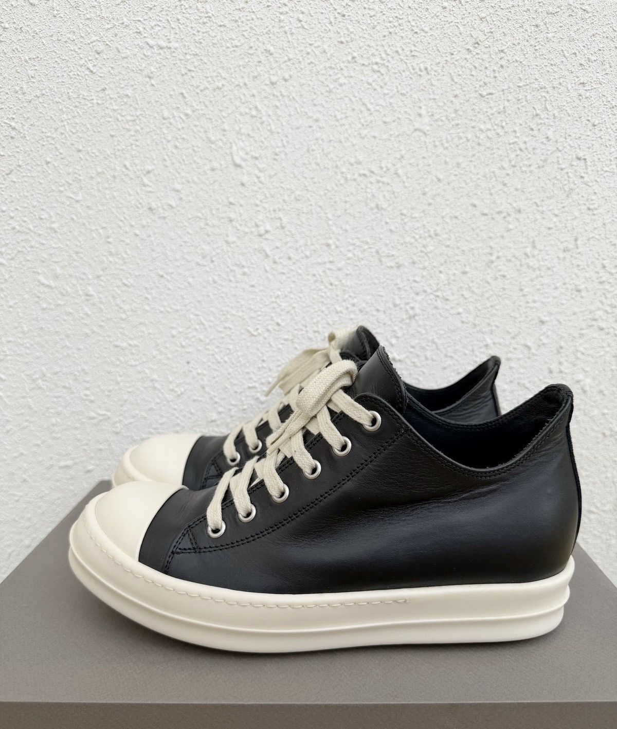 Rick Owens Rick Owens women's low-top Converse, cowhide leather Size US 7 / IT 37 - 4 Thumbnail