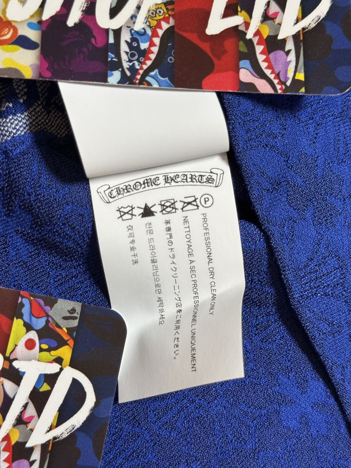 Chrome Hearts Chrome Hearts Blue Velour Tank Top Size S / US 4 / IT 40 - 5 Thumbnail