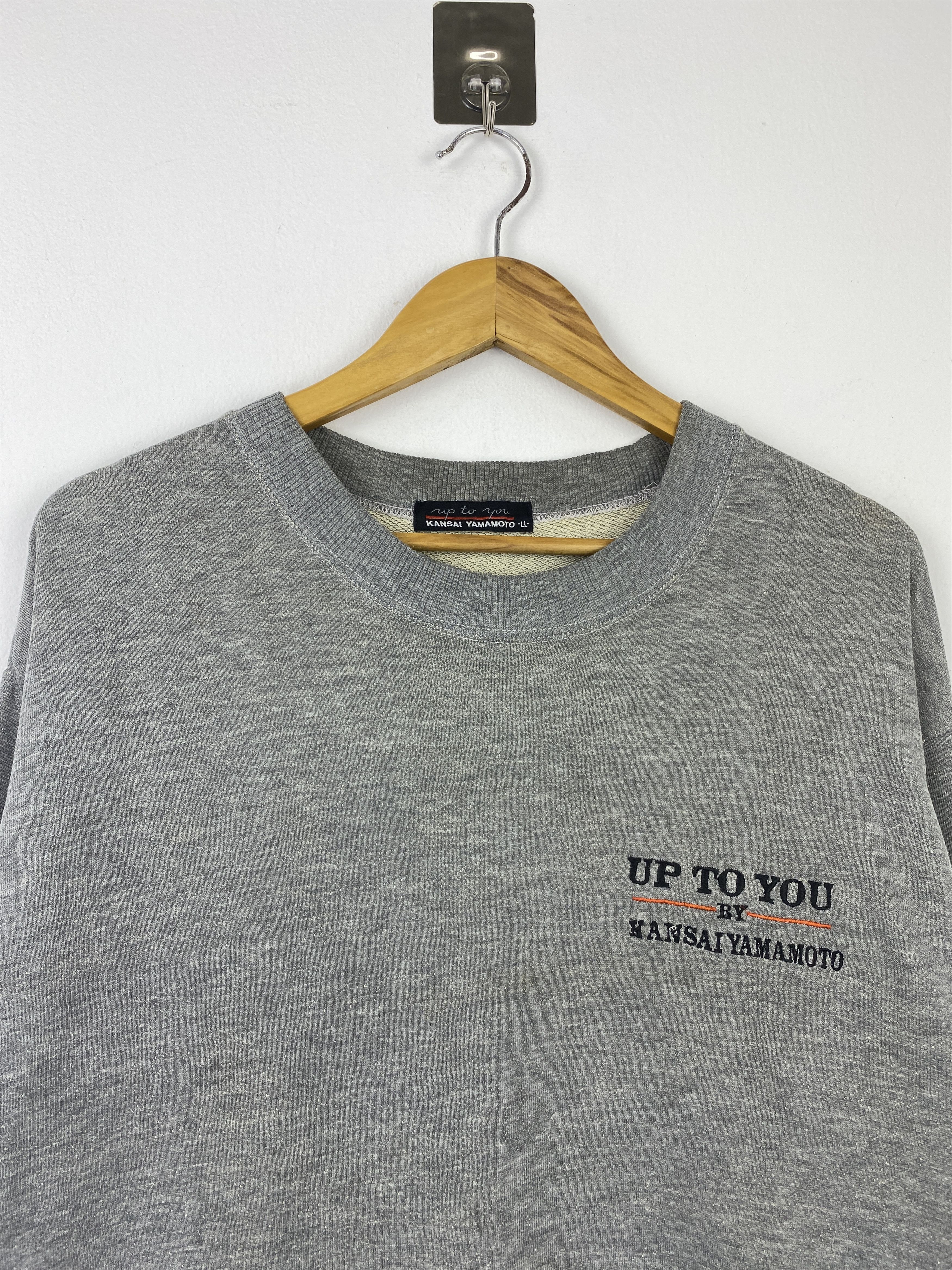 Kansai Yamamoto Vintage Up To You By Kansai Yamamoto Sweatshirt BP0042 Size US XL / EU 56 / 4 - 4 Thumbnail