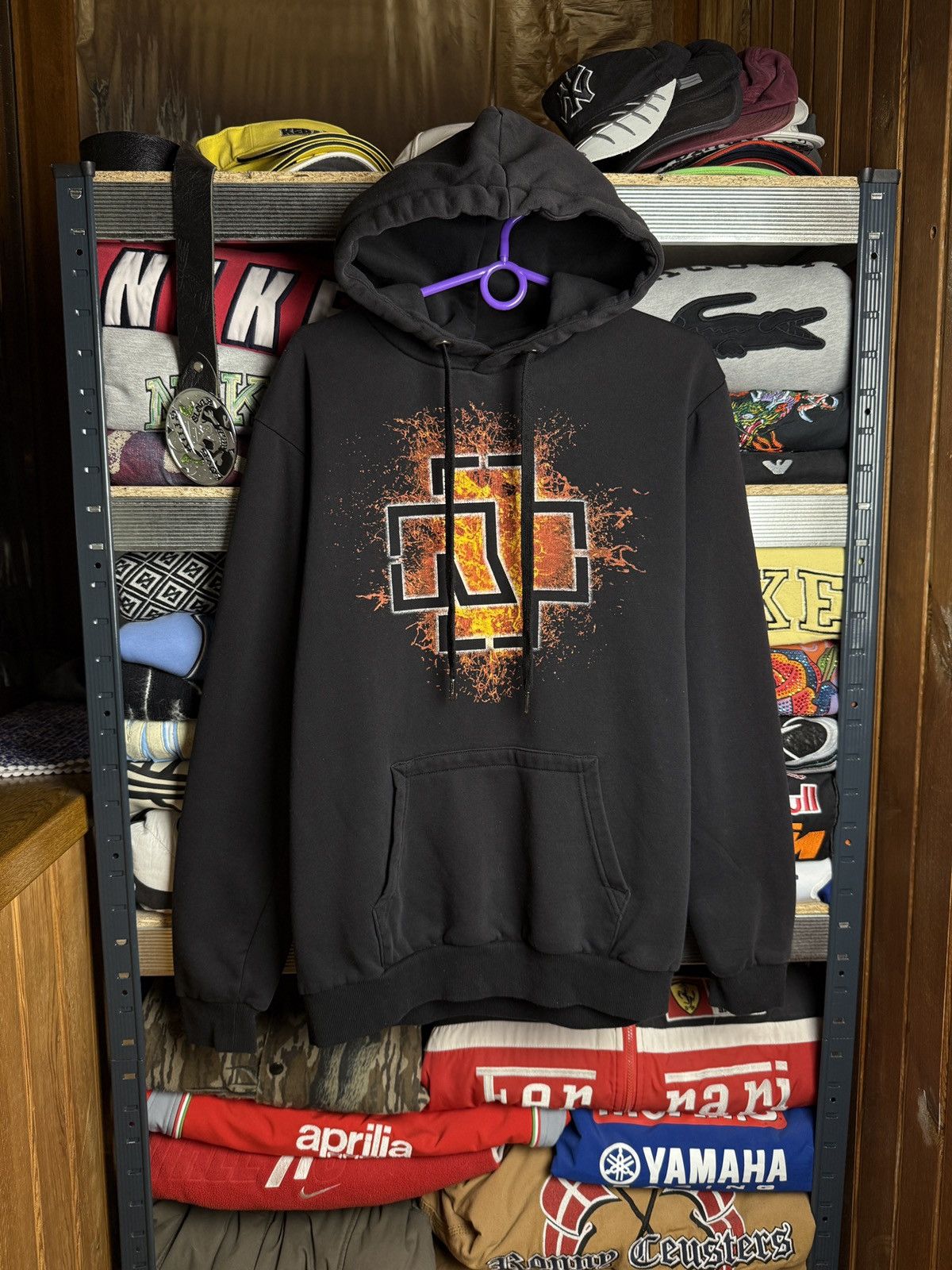 Band Tees Vintage Rammstein Hoodie Logo 00s Size US L / EU 52-54 / 3 - 1 Thumbnail