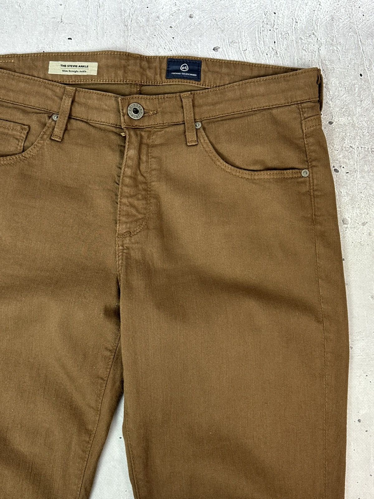 AG Adriano Goldschmied Adriano Goldschmied The Stevie Slim Straight Ankle Pants Size 29" - 5 Thumbnail