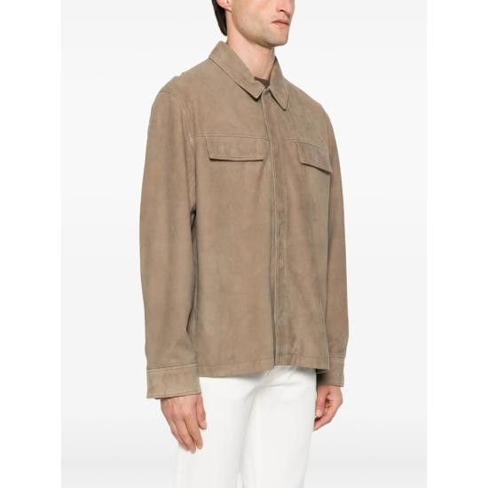 Calvin Klein CALVIN KLEIN Men Jacket LV04LC425G MOREL BROWN Size US XL / EU 56 / 4 - 1 Thumbnail