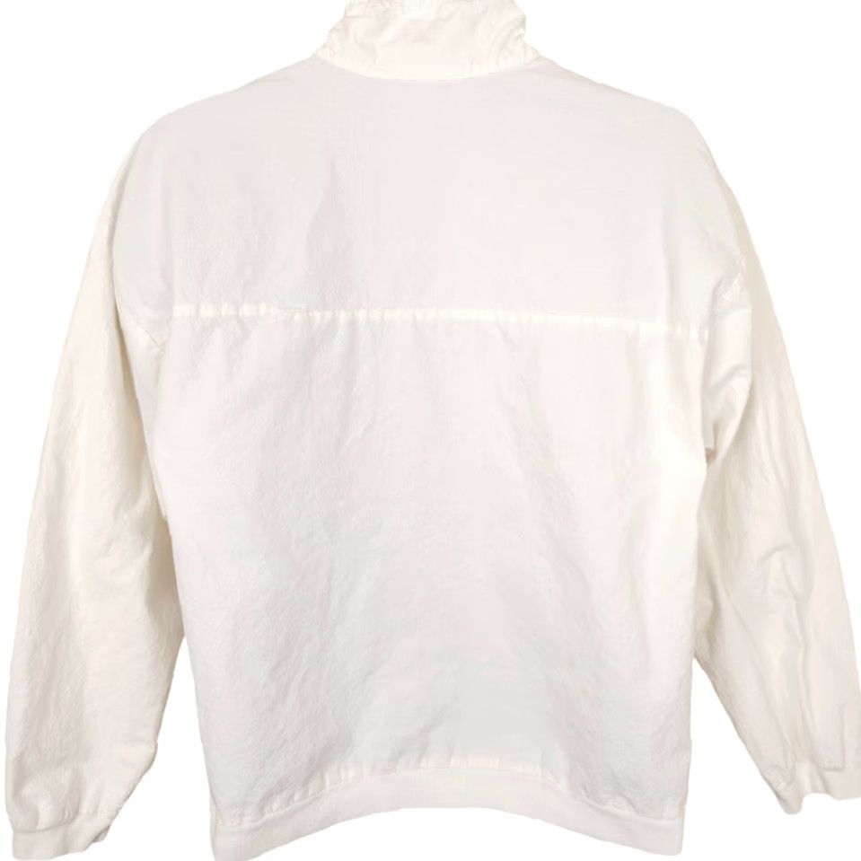 Vintage VINTAGE Cotton Fitz Peppermill Resort Jacket Mens Large White 80s Casino Made In USA 1/4 Zip) Size US L / EU 52-54 / 3 - 4 Thumbnail