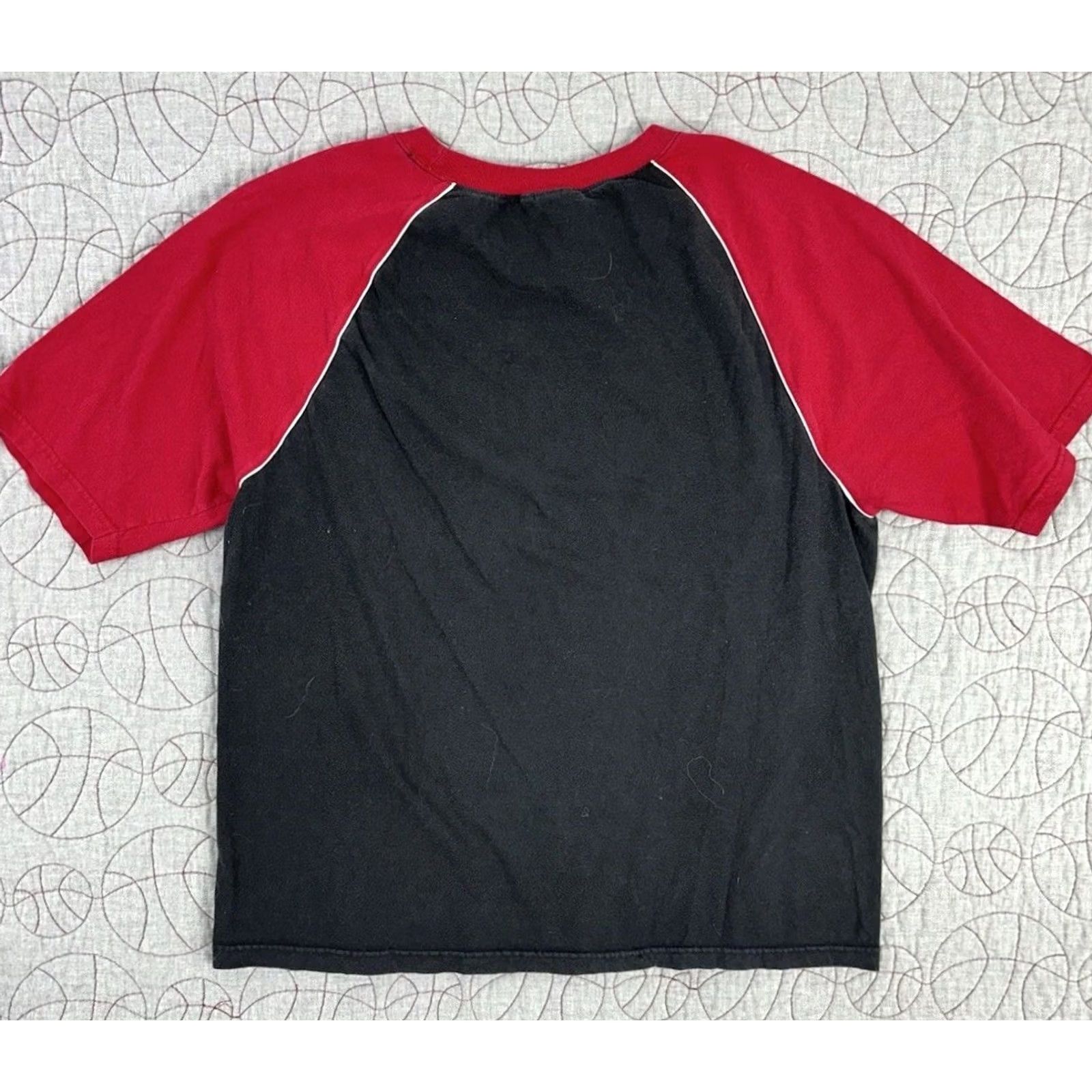 Hanes VINTAGE Hanes Beefy Tee Raglan Tee D.R.I.V.E. Men’s Medium Black Size US M / EU 48-50 / 2 - 5 Thumbnail