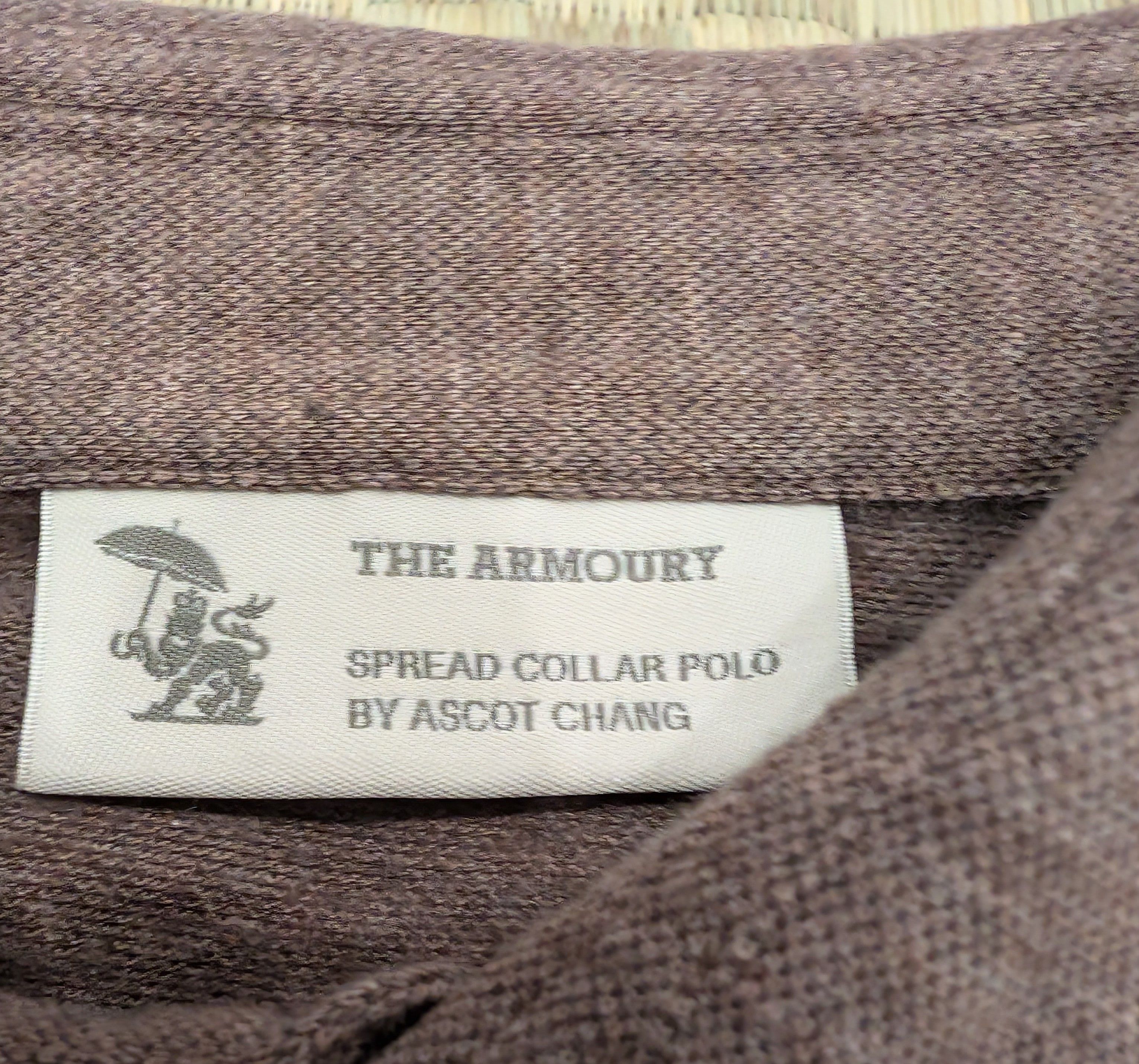 The Armoury The Armoury by Ascot Chang Cotton Cashmere LS Spread Polo Size US S / EU 44-46 / 1 - 3 Thumbnail