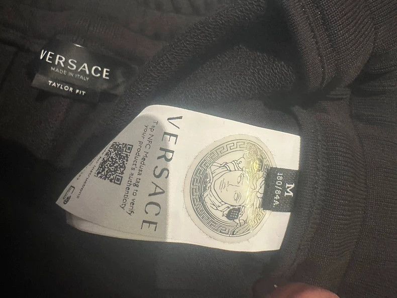 Versace Versace Unisex black long-sleeved suit Size US M / EU 48-50 / 2 - 5 Thumbnail