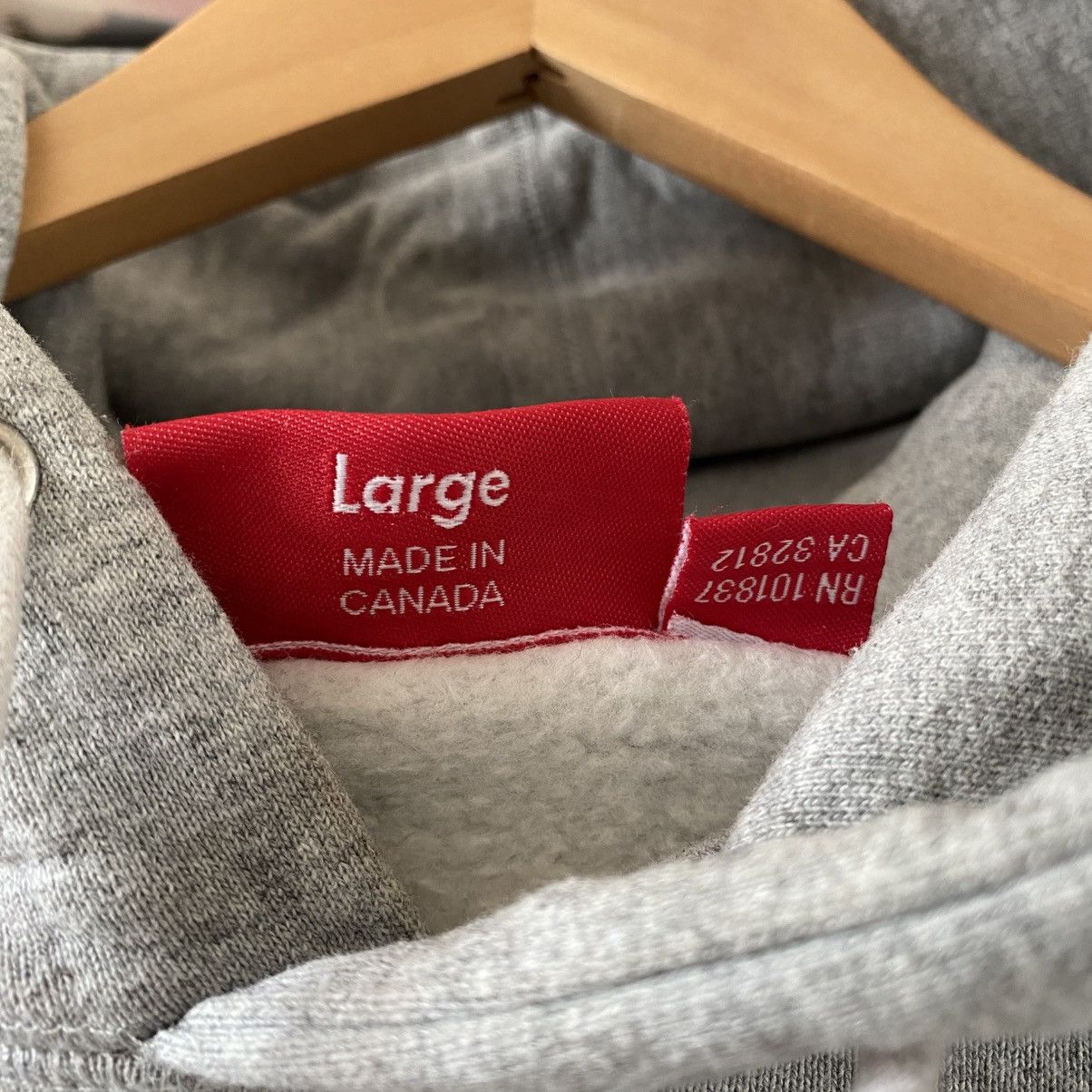 Disney × Supreme Supreme Disney Mickey Mouse Hooded Sweatshirt Grey 2009 Size US L / EU 52-54 / 3 - 5 Thumbnail