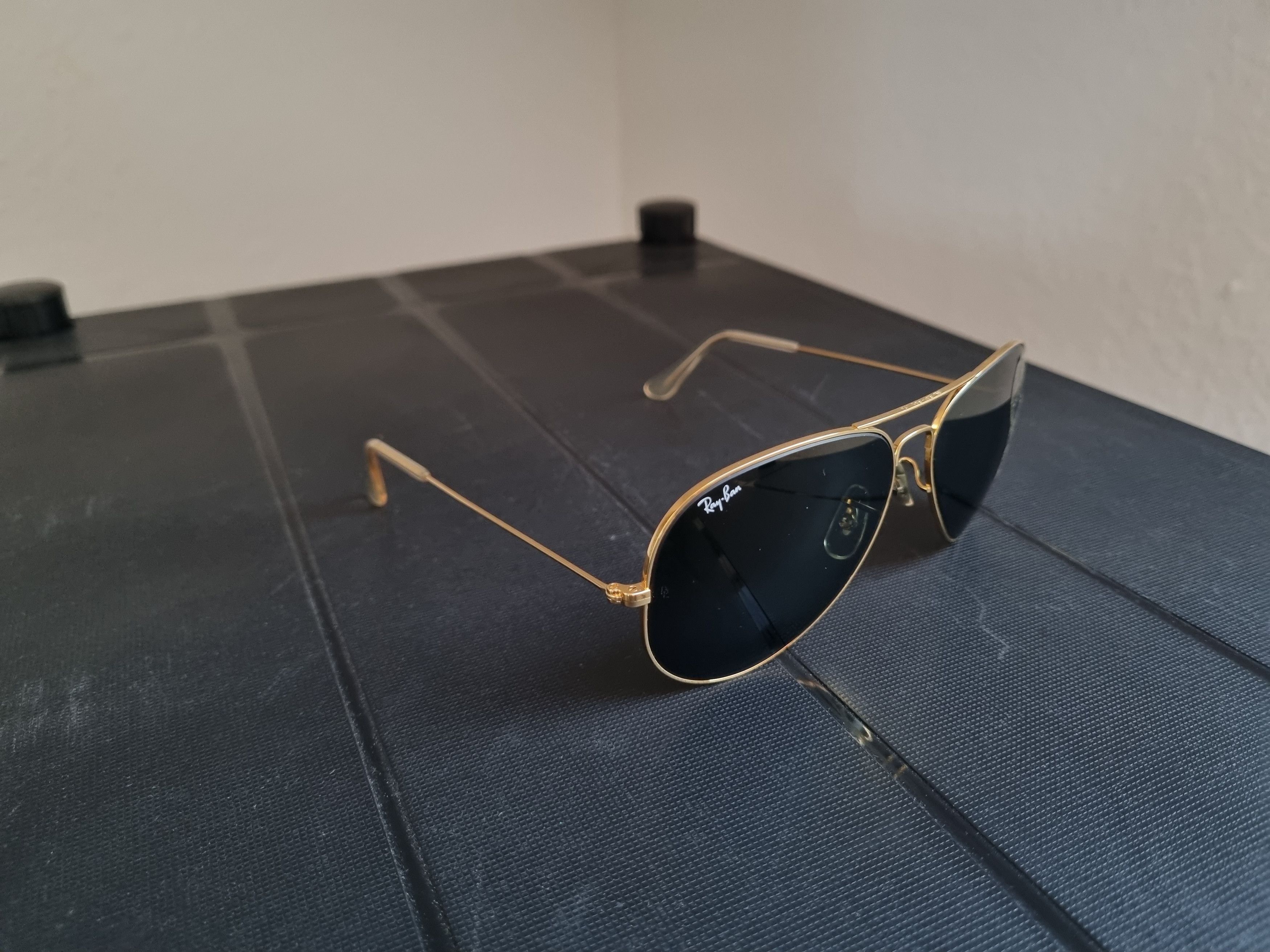 RayBan B&L Ray Ban USA Vintage Aviator 100% UV, G-15 | L2846 |62mm Size ONE SIZE - 4 Thumbnail