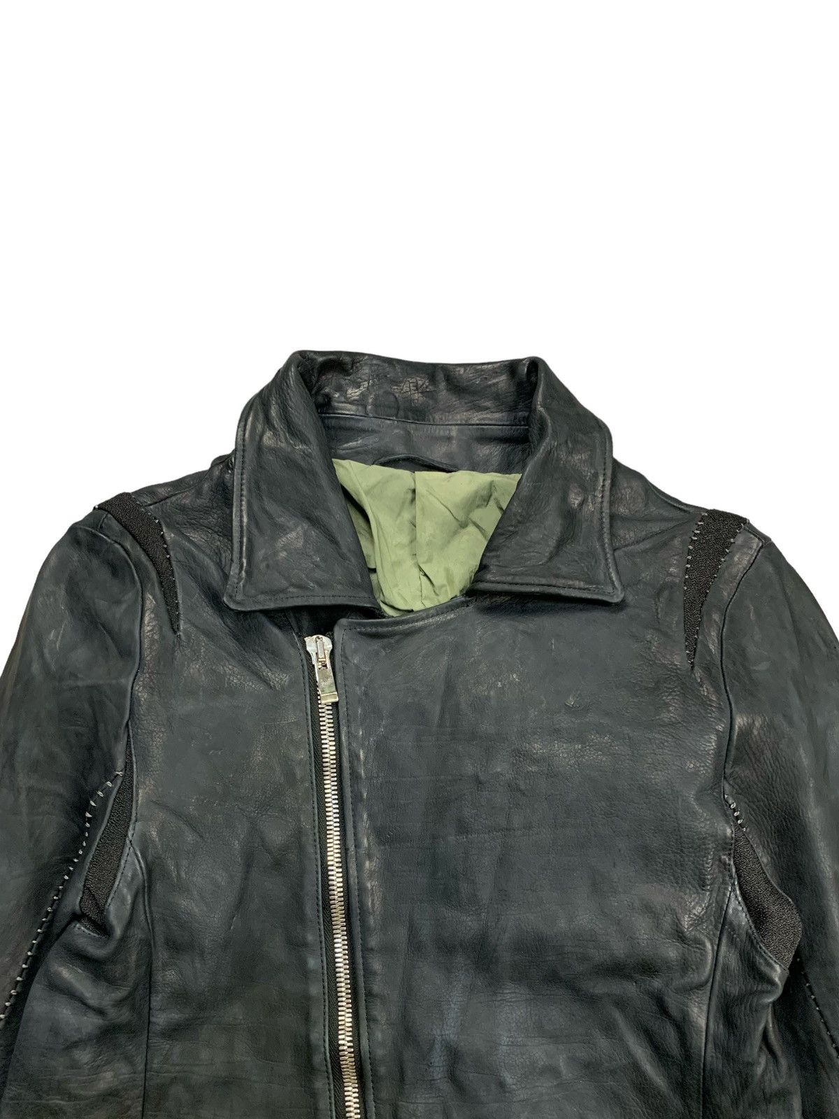 Incarnation Incarnation Exclusive - Silver Stitched Cross Moto Jacket Size US M / EU 48-50 / 2 - 9 Thumbnail