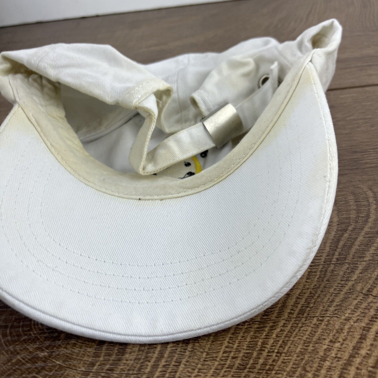 Other Dying Inside Hat Smiley Face White Hat Adjustable Adult Size Size ONE SIZE - 14 Thumbnail