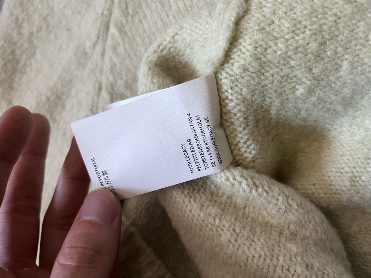 Our Legacy Our Legacy V-Neck Raglan wool alpaca sweater Size US M / EU 48-50 / 2 - 15 Thumbnail
