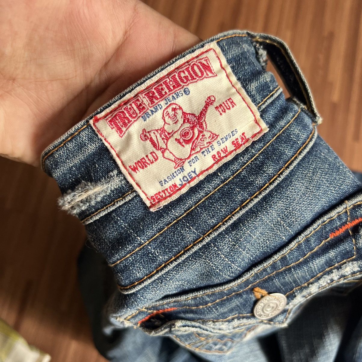 True Religion “VINTAGE” TRUE RELIGION FLARE JEANS Size 29" - 12 Thumbnail