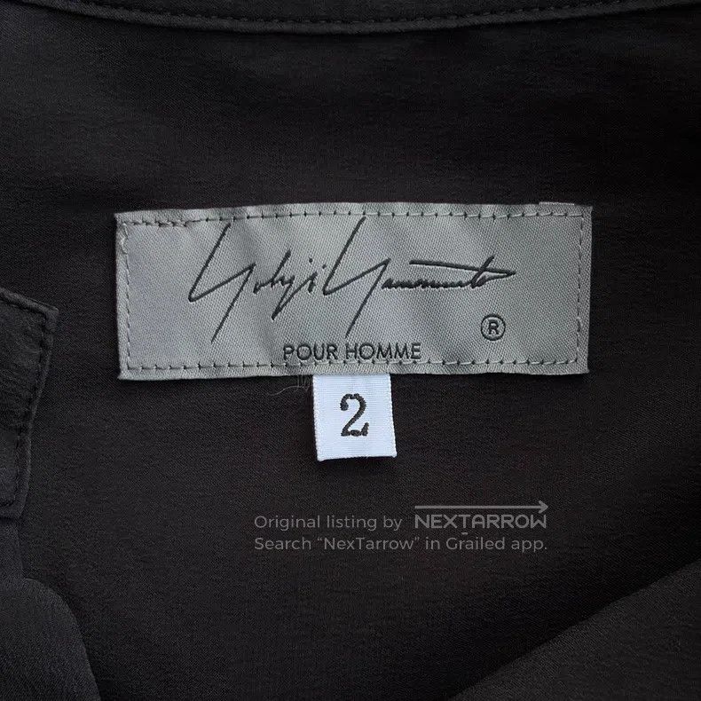Yohji Yamamoto Yohji Yamamoto 22ss Movie Print Silk Shirt Size US M / EU 48-50 / 2 - 7 Thumbnail
