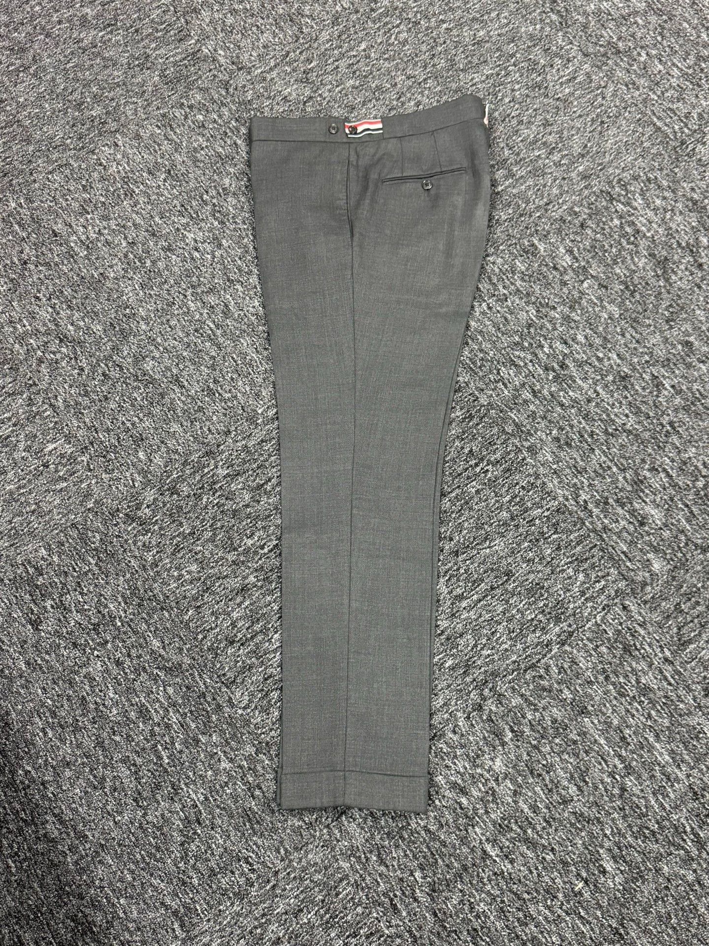Thom Browne Thom Browne Slim Charcoal Wool Trousers Size 2 Size US 32 / EU 48 - 3 Thumbnail