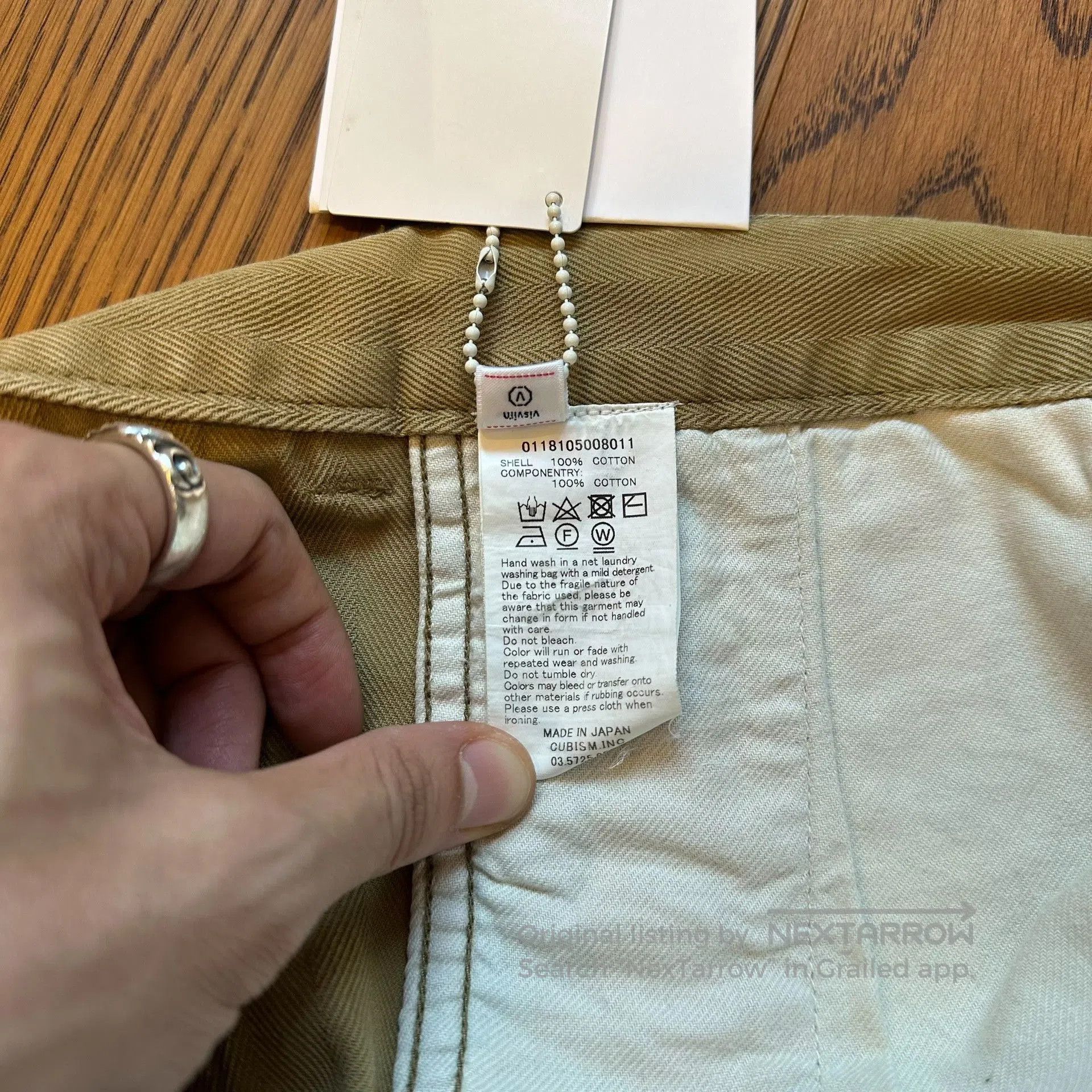 Visvim visvim pastoral herringbone shorts 18ss. Size US 26 / EU 42 - 7 Thumbnail