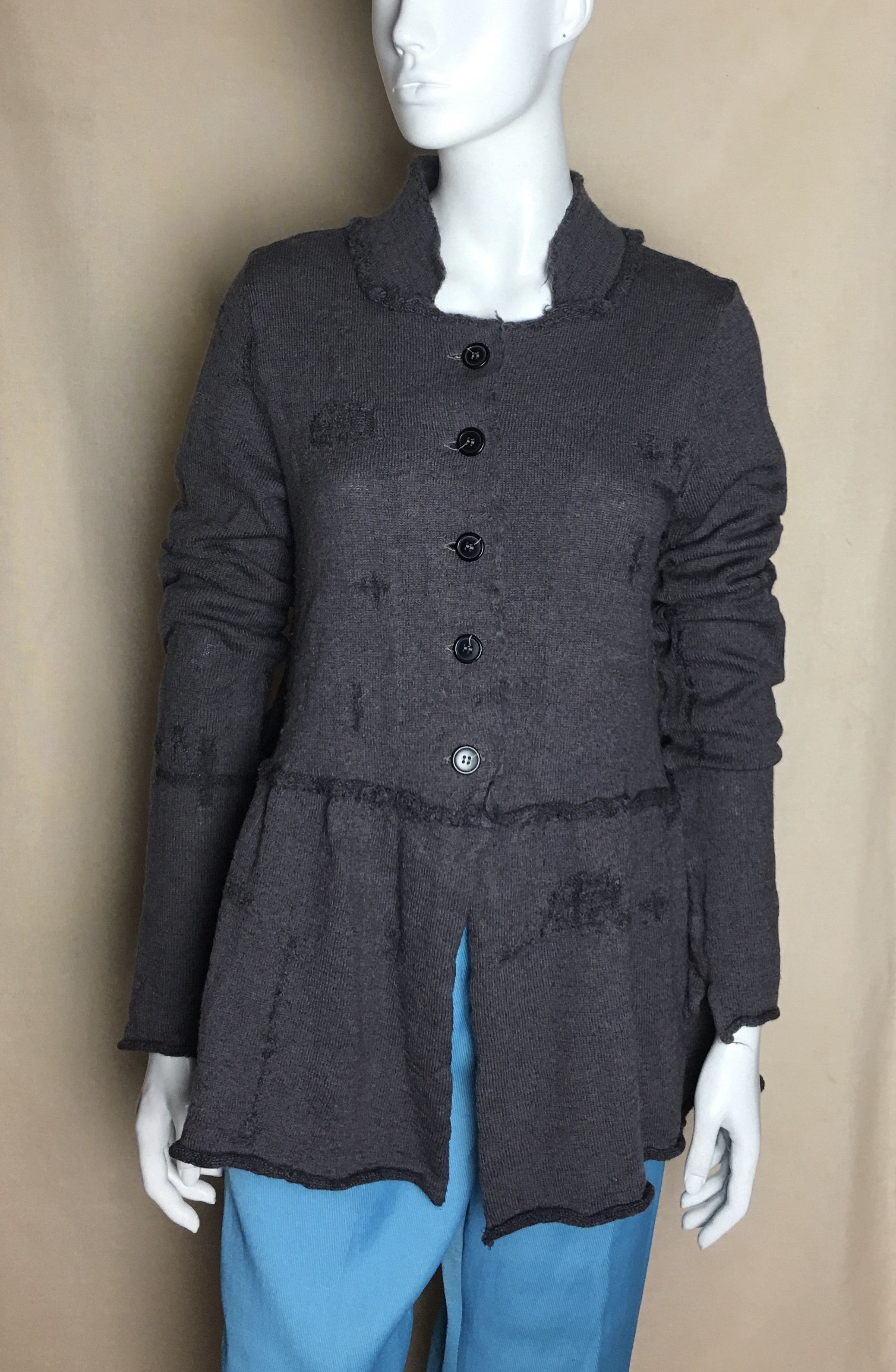 Rundholz Studio Rundholz Black Label Wool Jacket Cardigan Size XS Size XS / US 0-2 / IT 36-38 - 1 Thumbnail
