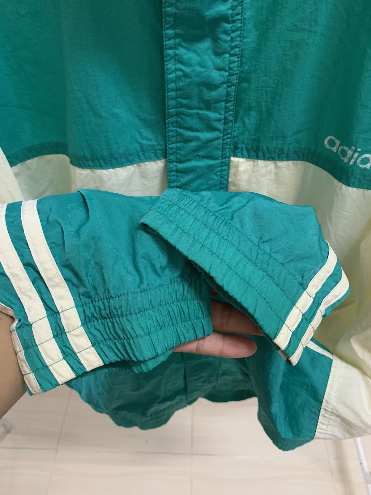 Adidas × Vintage Vintage 90s Adidas Oversized Jacket Size US XL / EU 56 / 4 - 9 Thumbnail