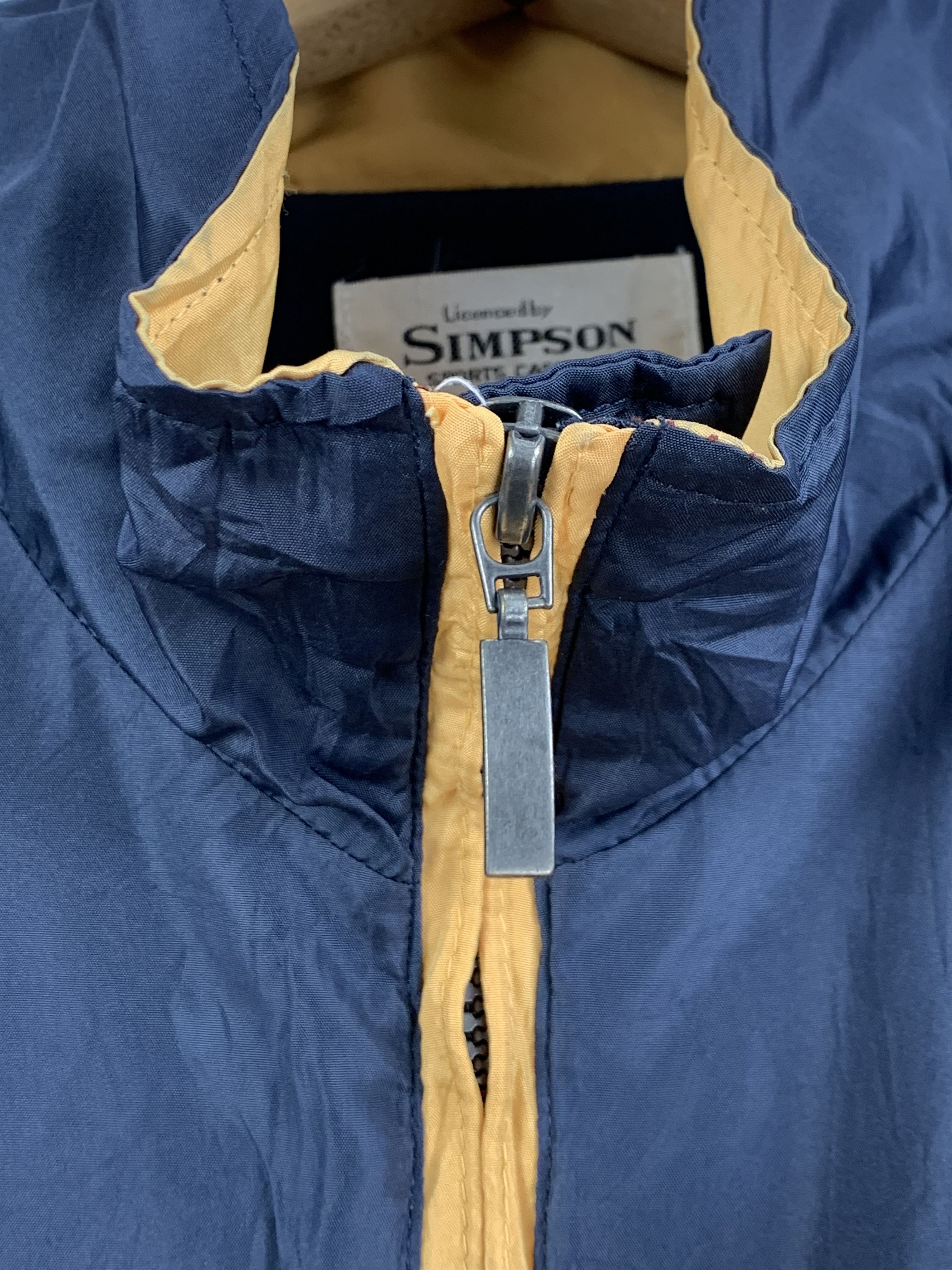 The Simpsons Vintage 80s Simpson Australia Sport Racing Jacket J1649 Size US XL / EU 56 / 4 - 12 Thumbnail