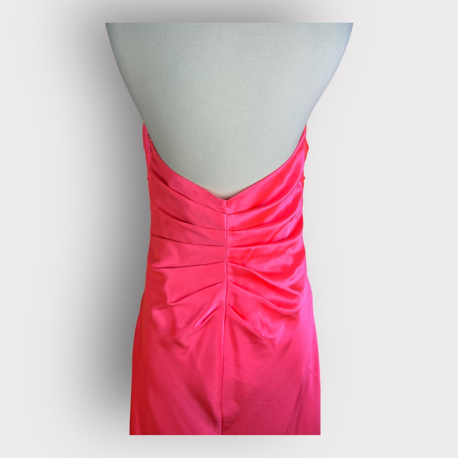 Vintage Morgan & Co | Vintage Y2K Formal Halter Dress | 9/10 Size L / US 10 / IT 46 - 6 Thumbnail