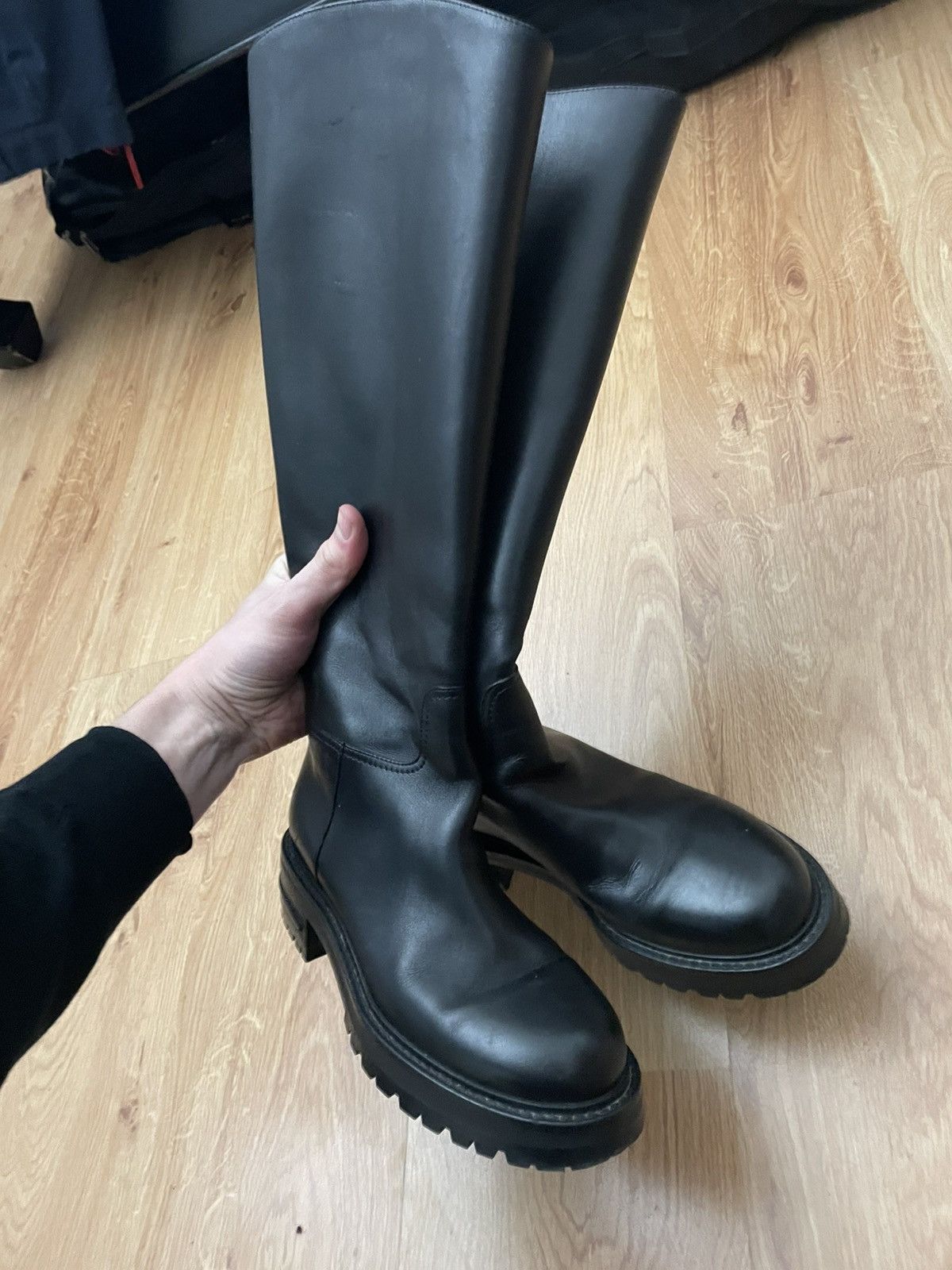 Dior Dior leather horse riding boots Size US 8 / IT 38 - 3 Thumbnail